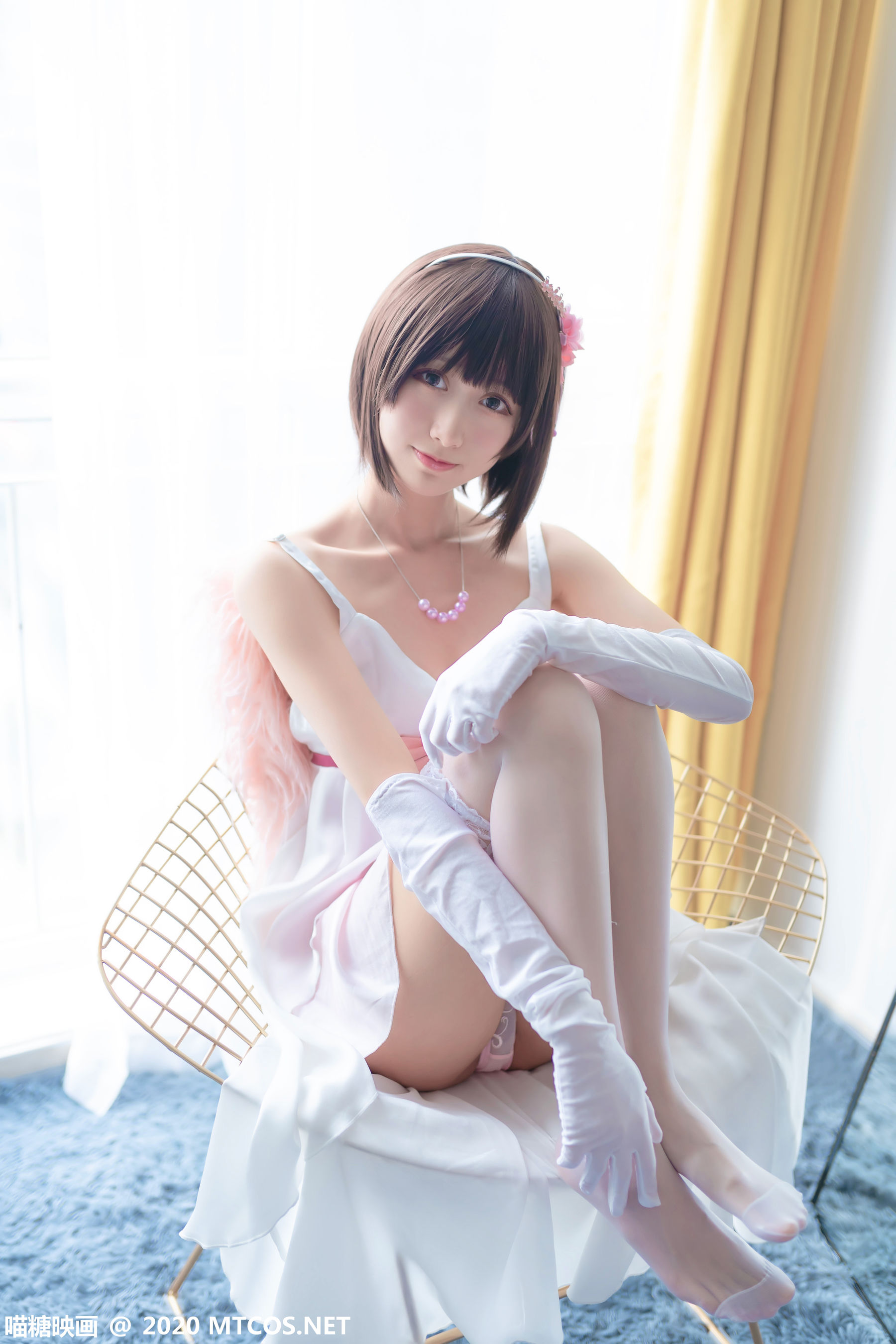 [喵糖映画] VOL.180 木绵绵OwO 加藤惠礼服_第2张