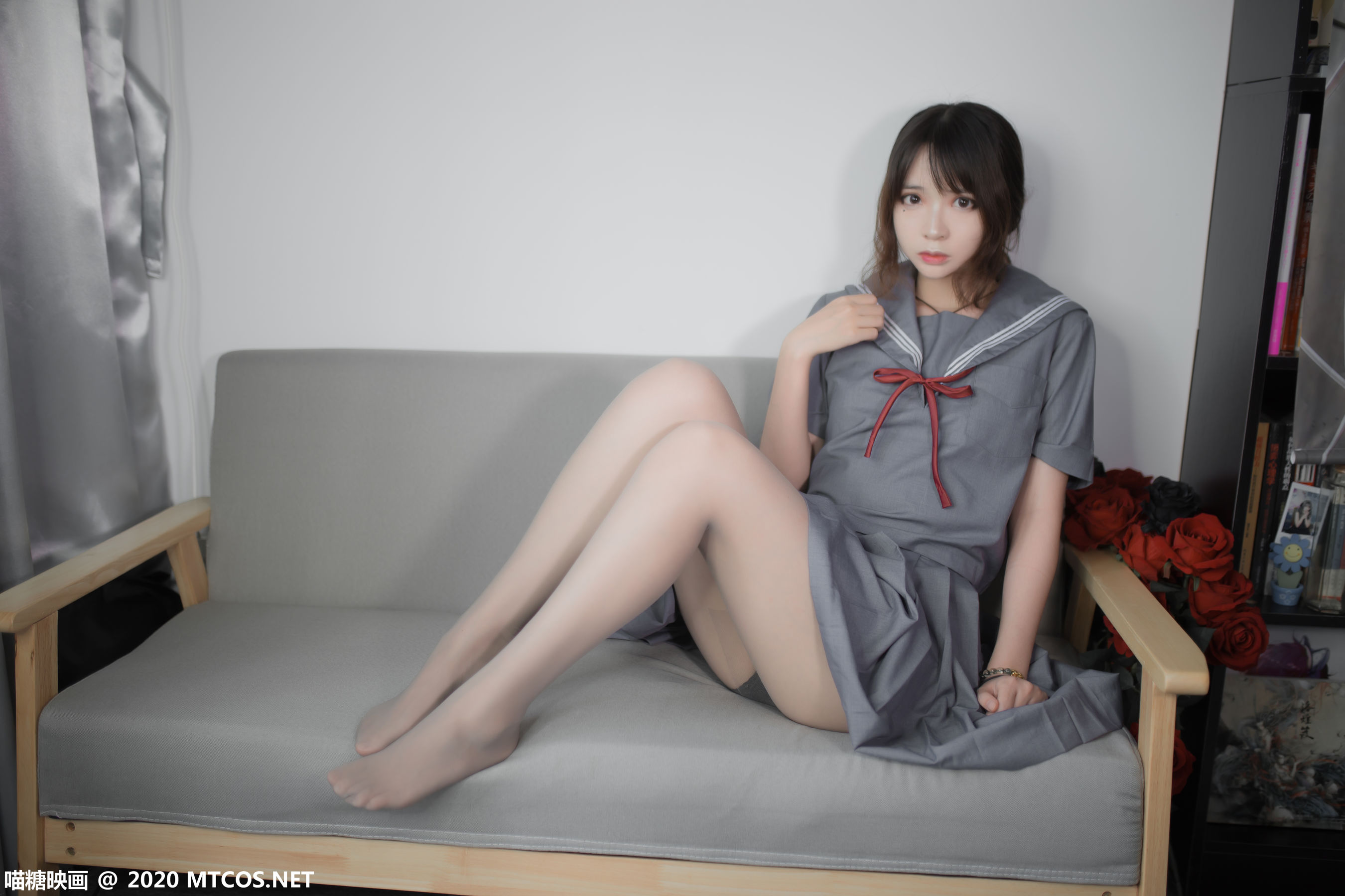 [喵糖映画] VOL.295 疯猫ss 制服学妹_第4张