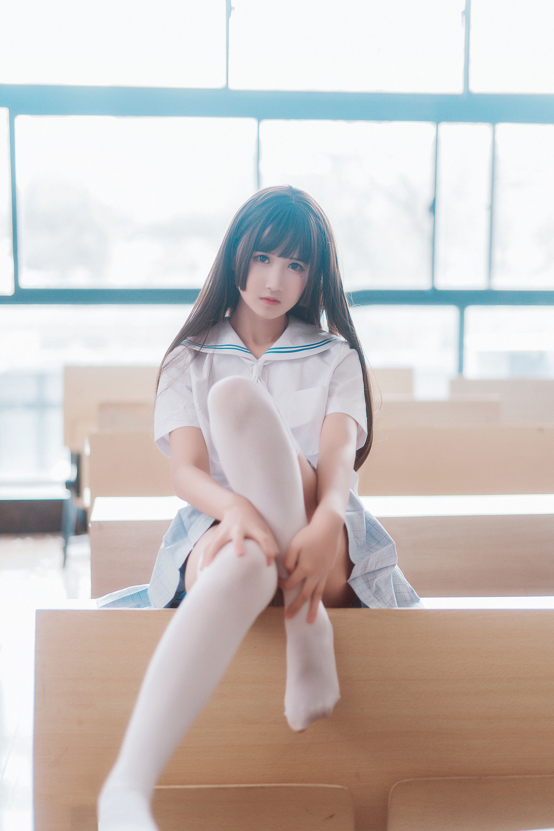 [喵糖映画] VOL.430 三度_69 教室JK_第2张