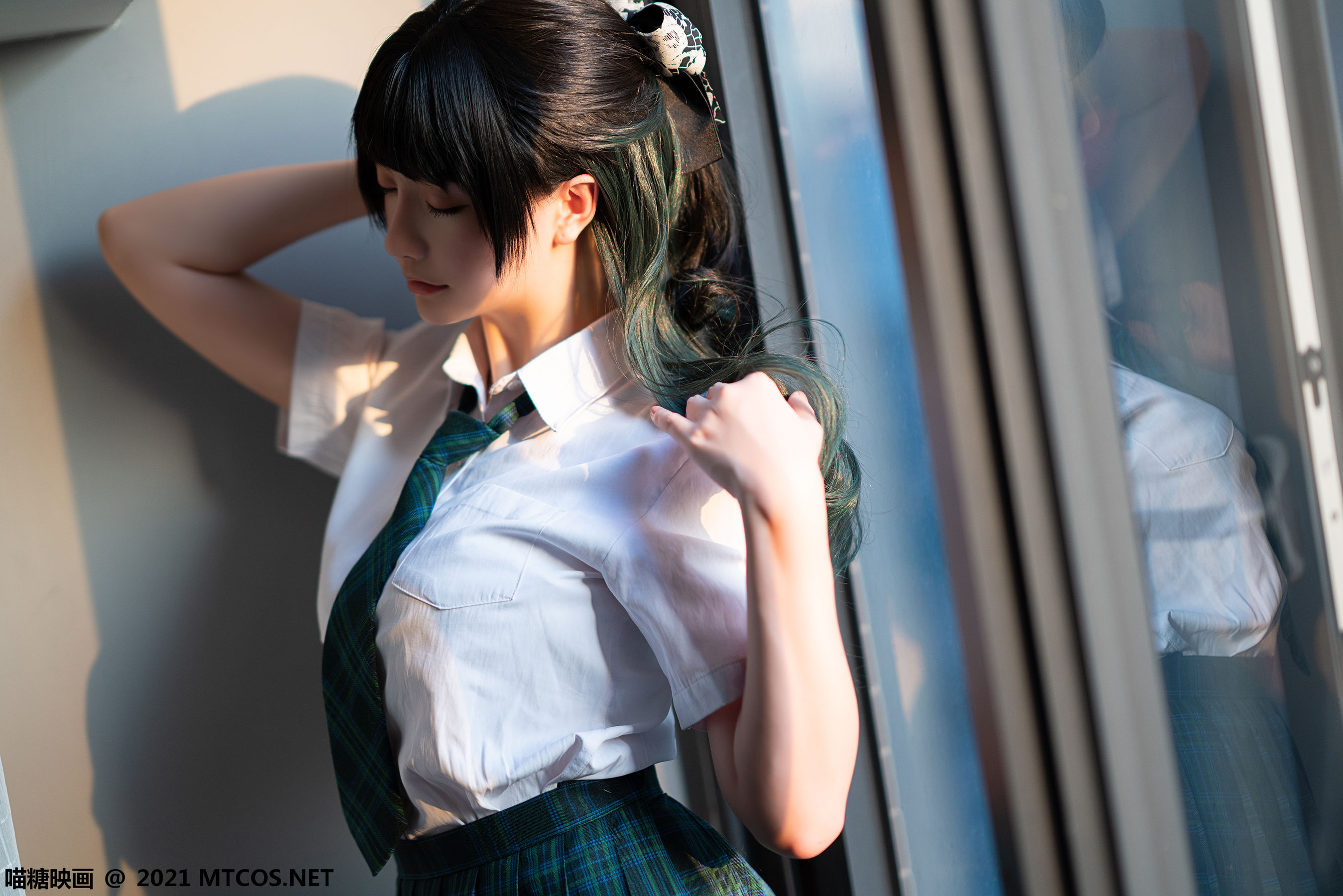 [喵糖映画] VOL.435 星之迟迟 绿色JK_第3张