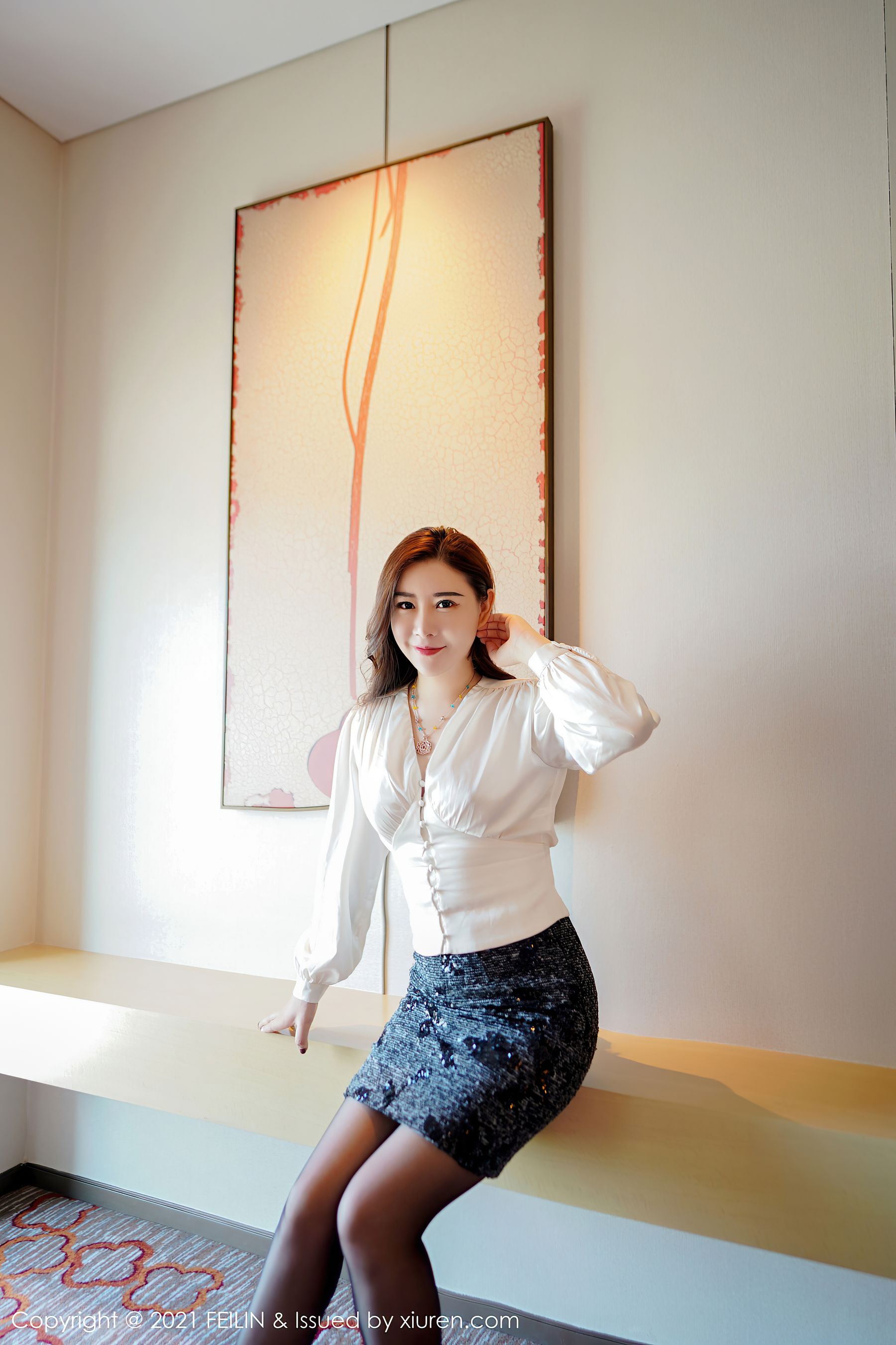 [嗲囡囡FEILIN] VOL.400 王婉悠Queen_第4张