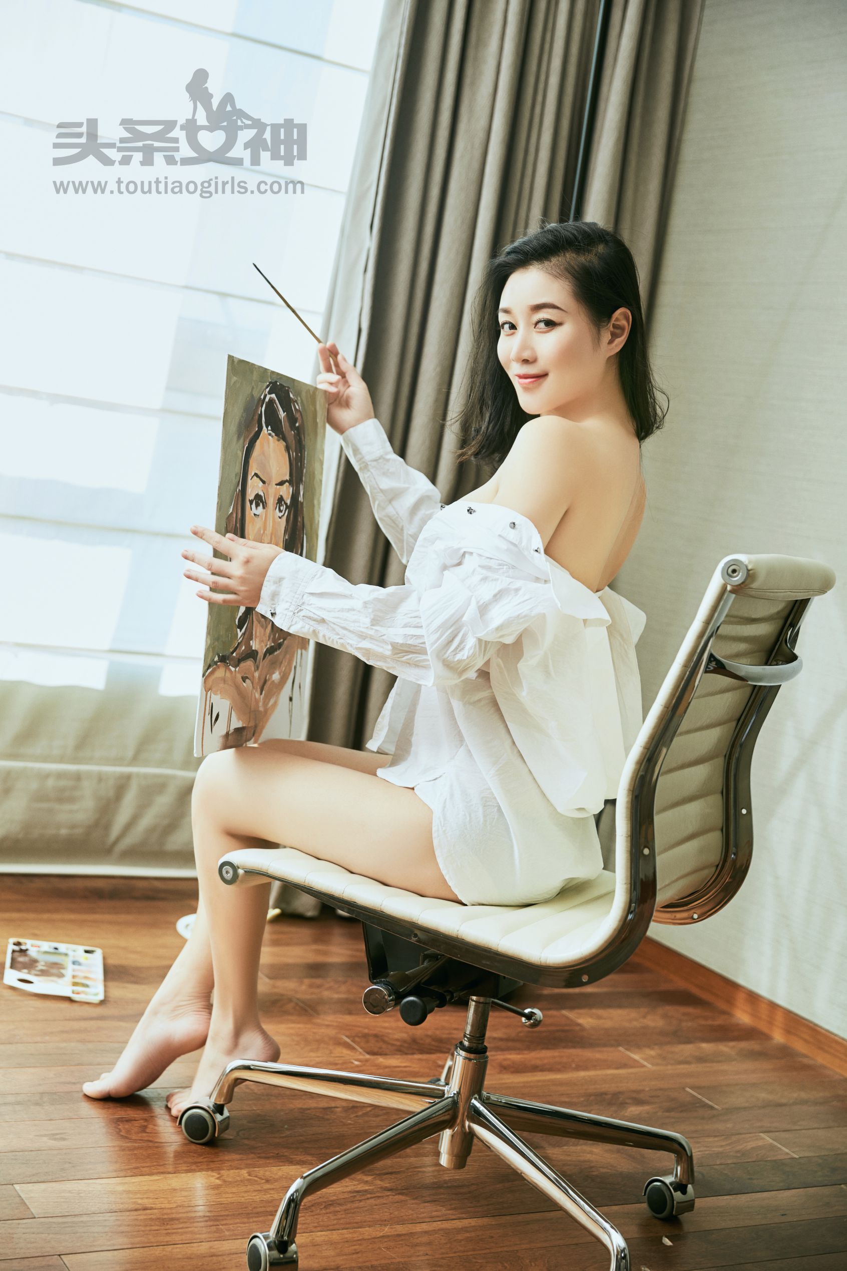 张梓然《画中维纳斯》 [头条女神] VIP专享_第2张