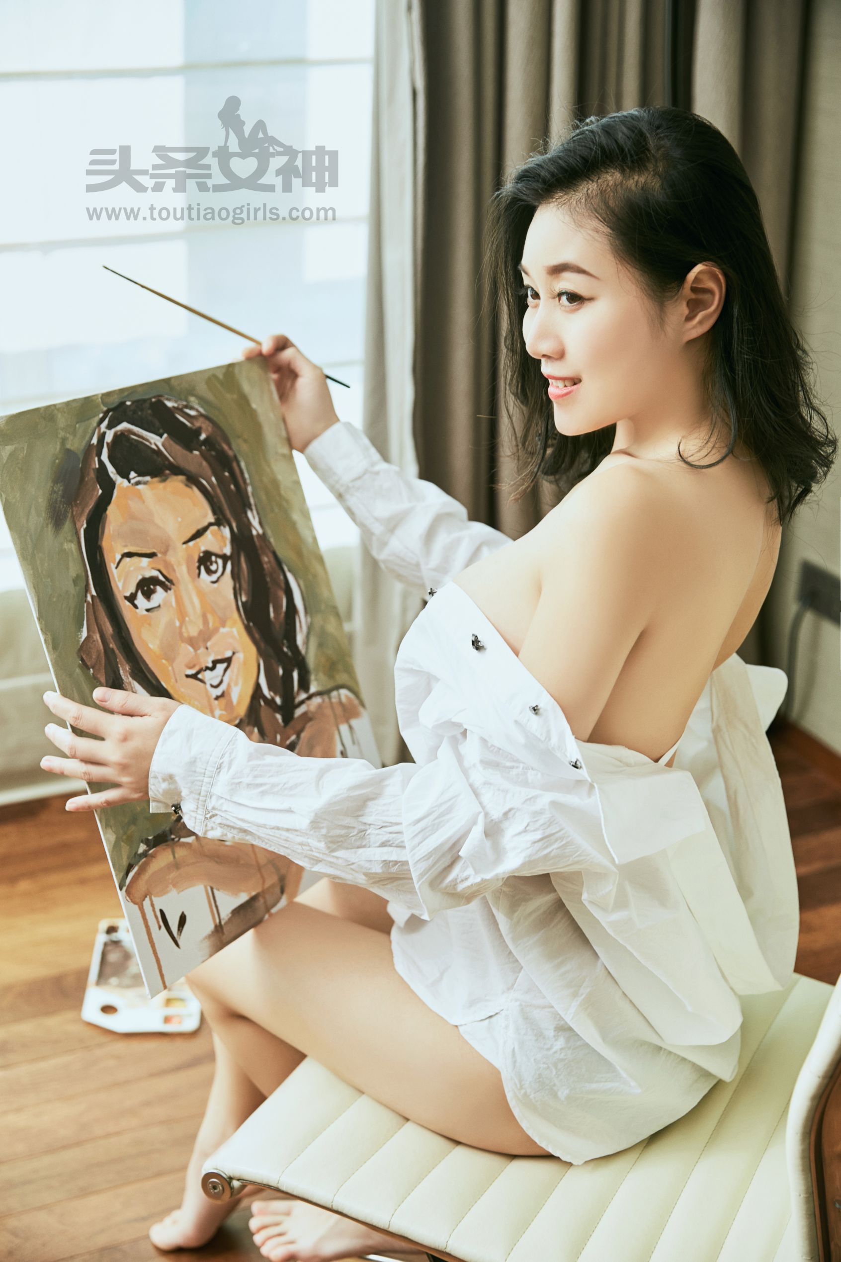 张梓然《画中维纳斯》 [头条女神] VIP专享_第3张