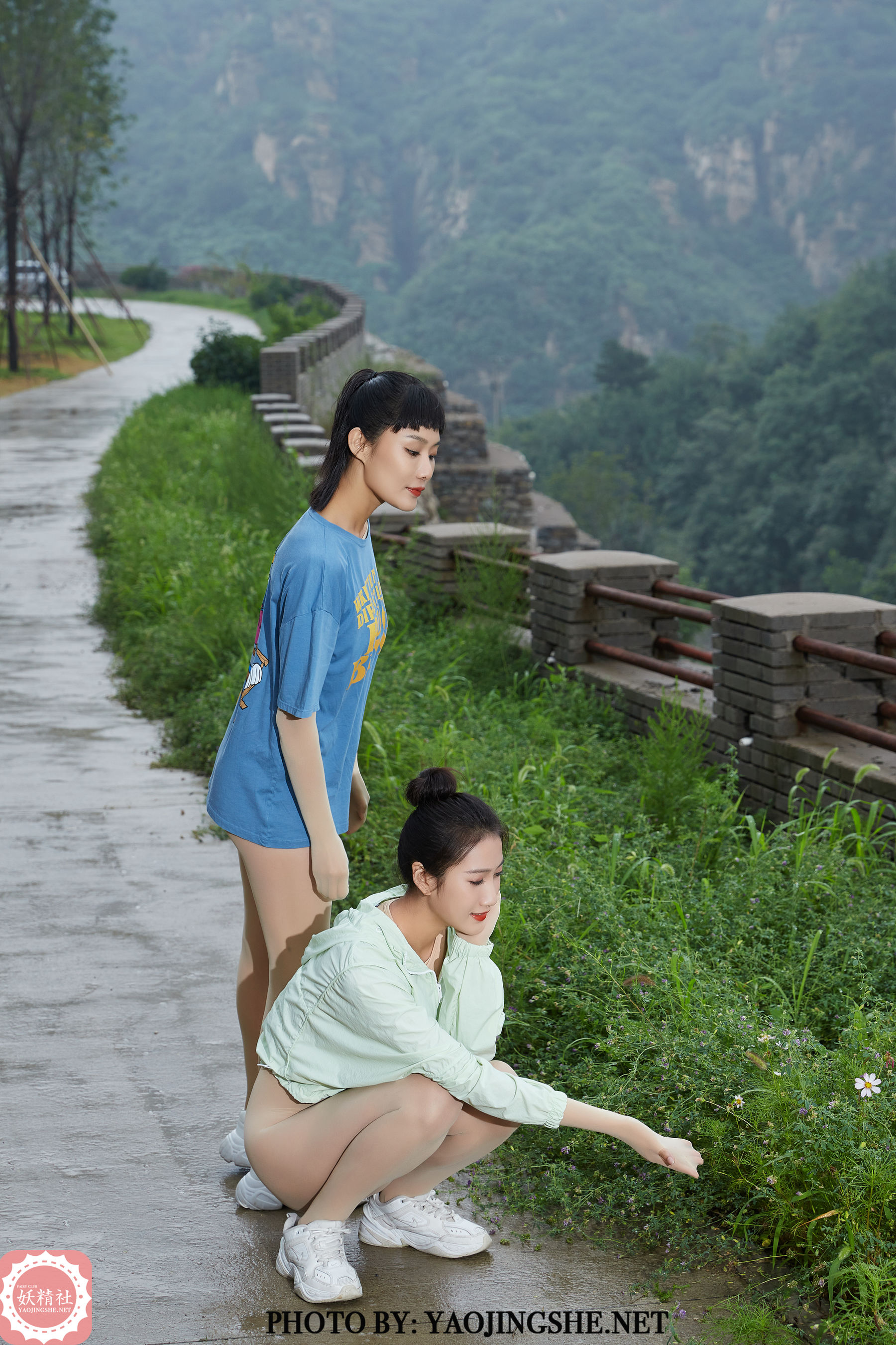 [妖精社YAOJINGSHE] T2040 可可&思文 郊游_第3张