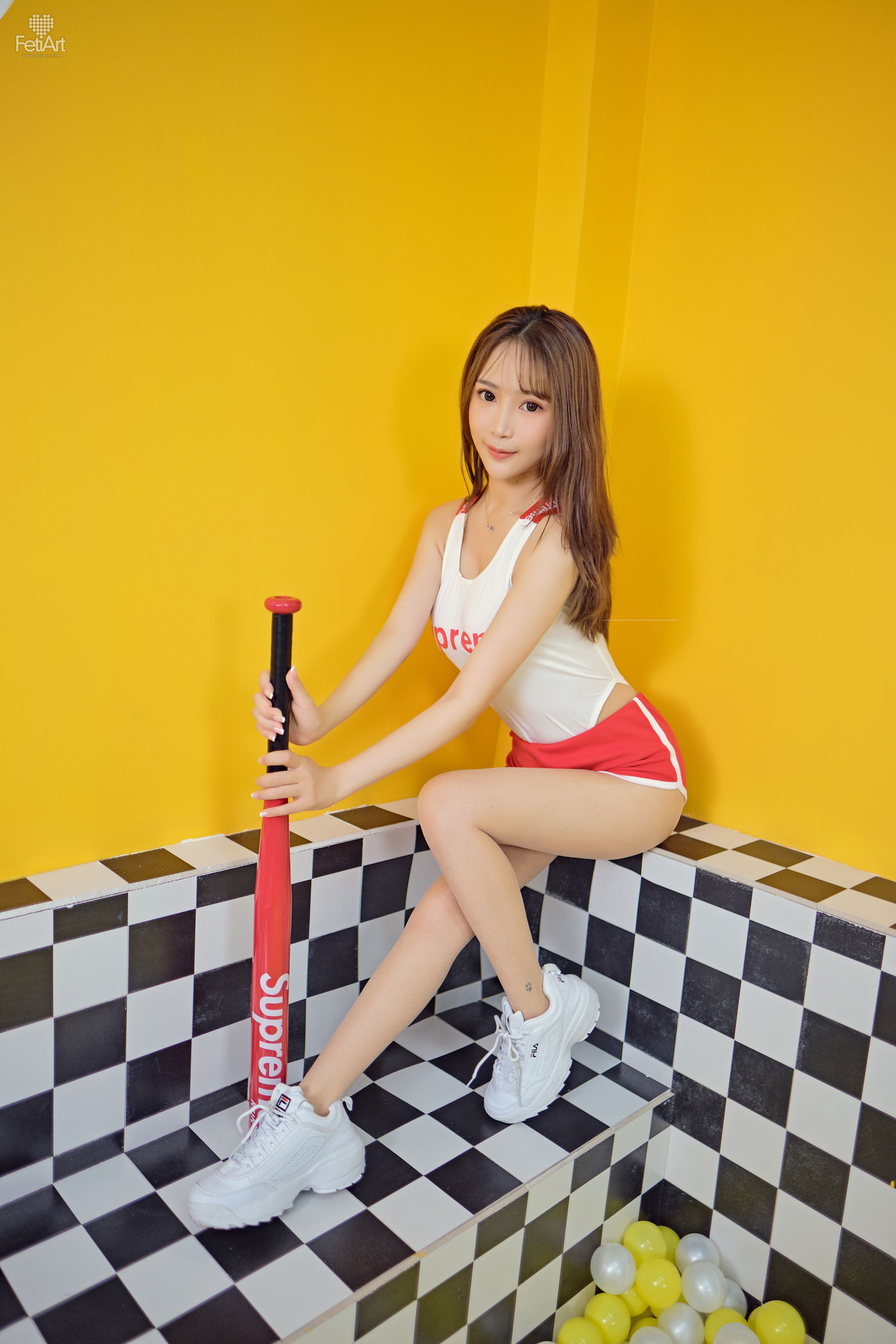 [尚物集FetiArt] No.004 Wanna Play Baseball MODEL-Bowie_第5张