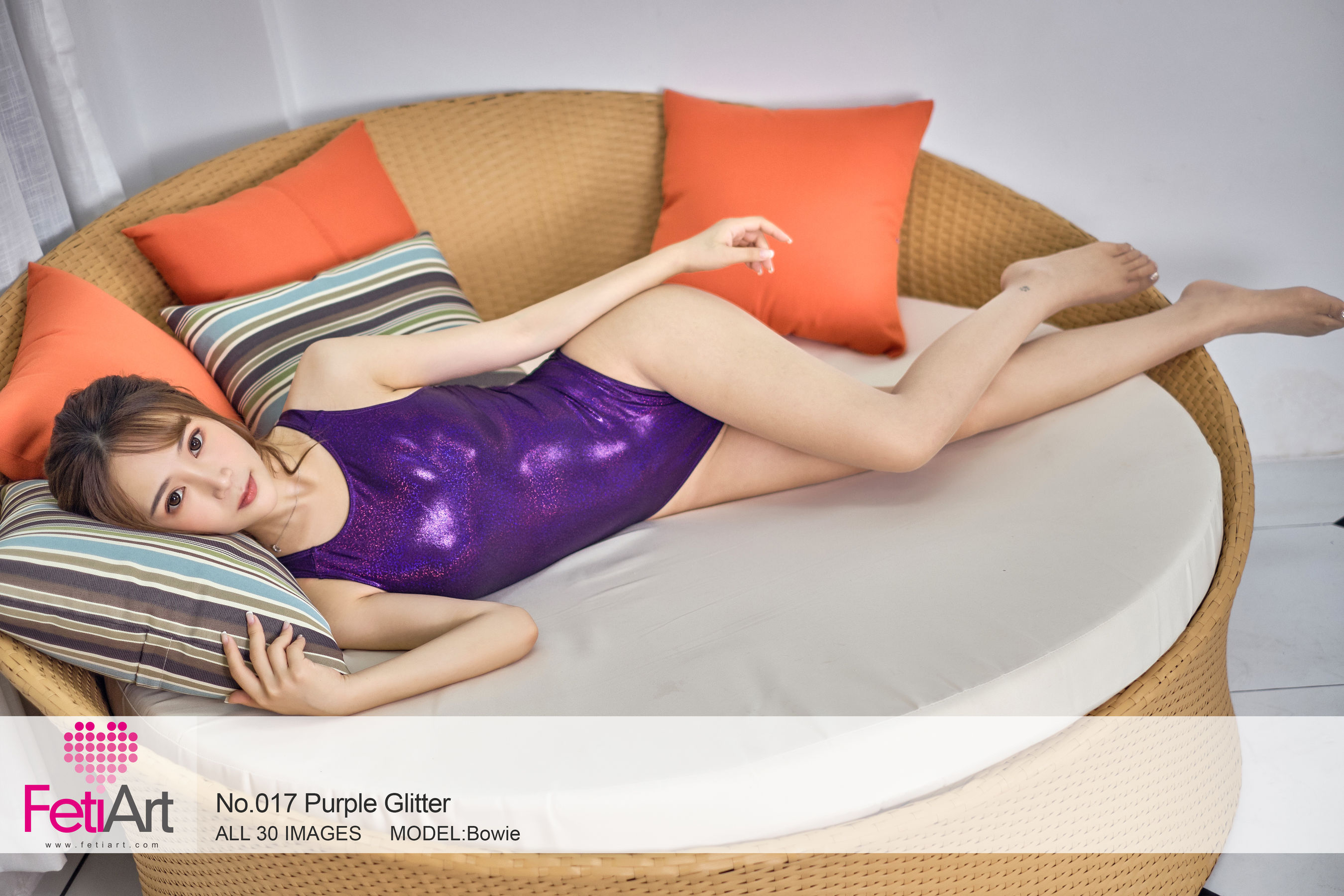 [尚物集FetiArt] No.017 Purple Glitter MODEL-Bowie_第1张