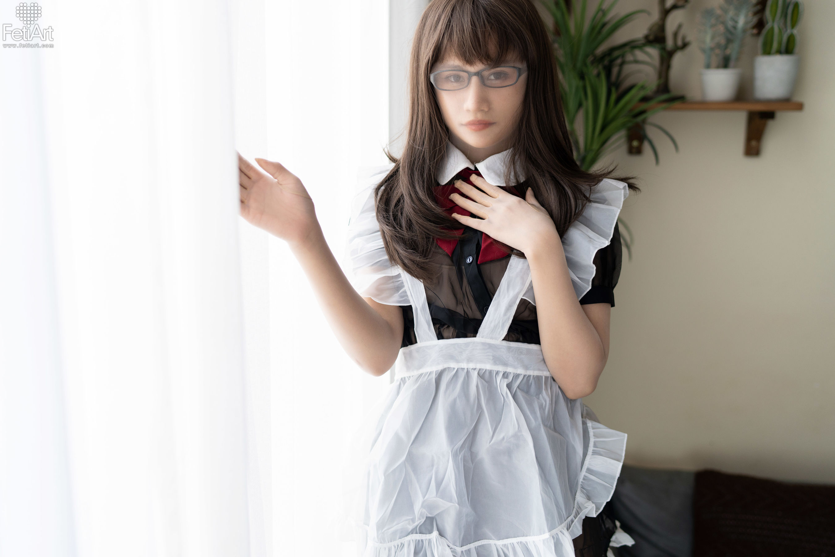 [尚物集FetiArt] No.048 Pantyhose Encasement Maid MODEL-Jasmine_第4张