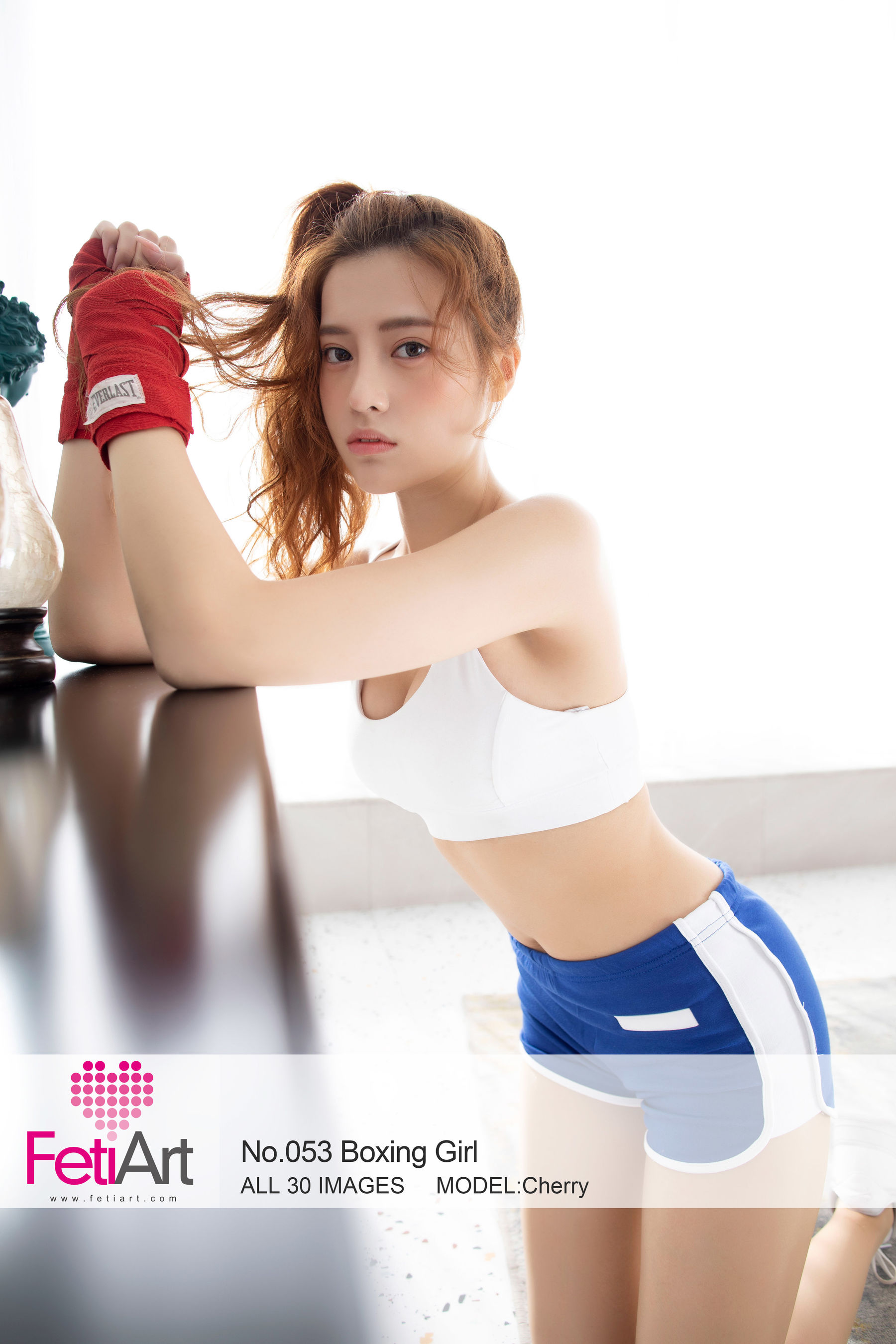 [尚物集FetiArt] No.053 Boxing Girl MODEL-Cherry_第1张