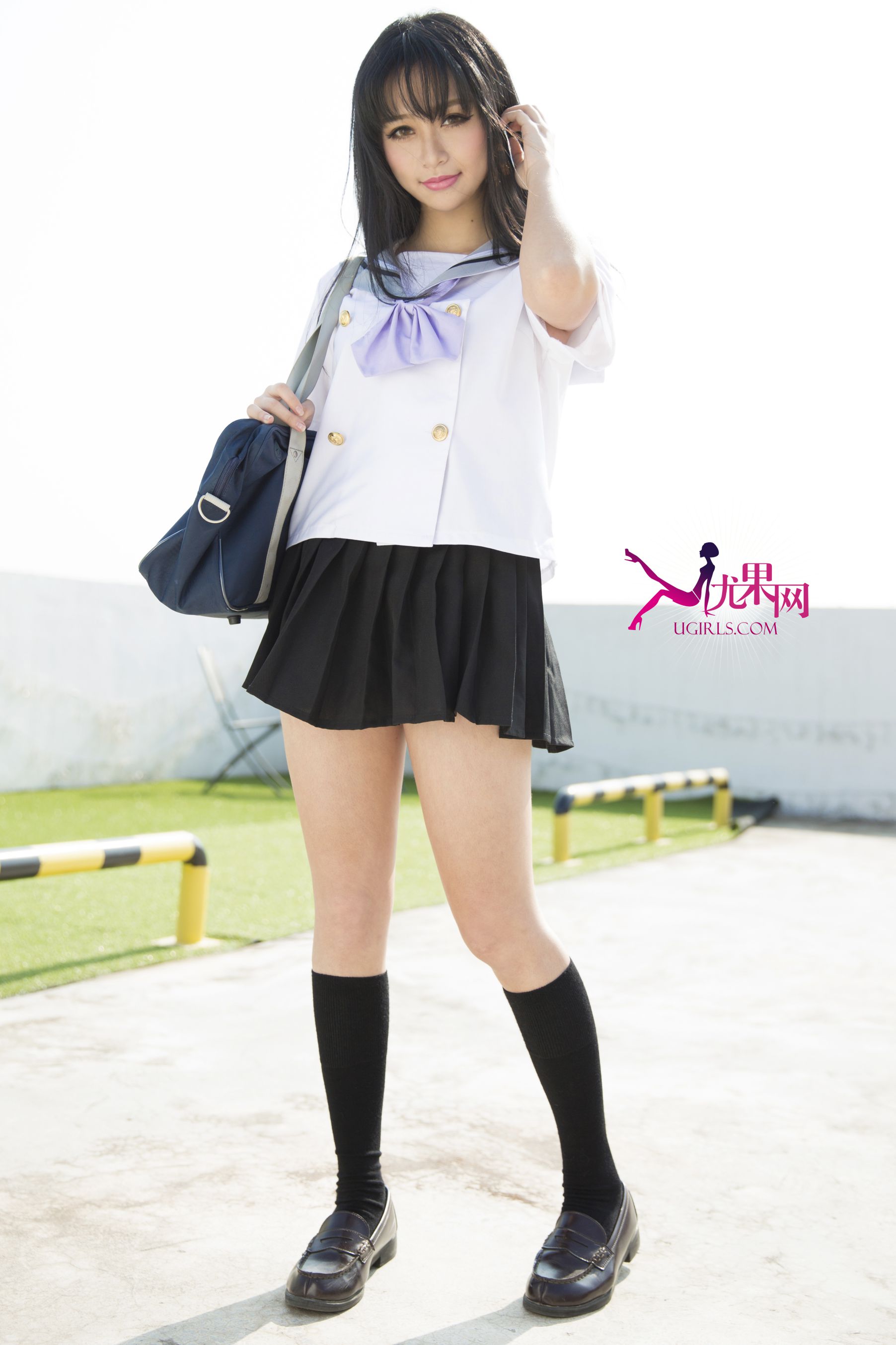 Sora《日系校服少女日志》 [尤果网Ugirls] U142_第2张