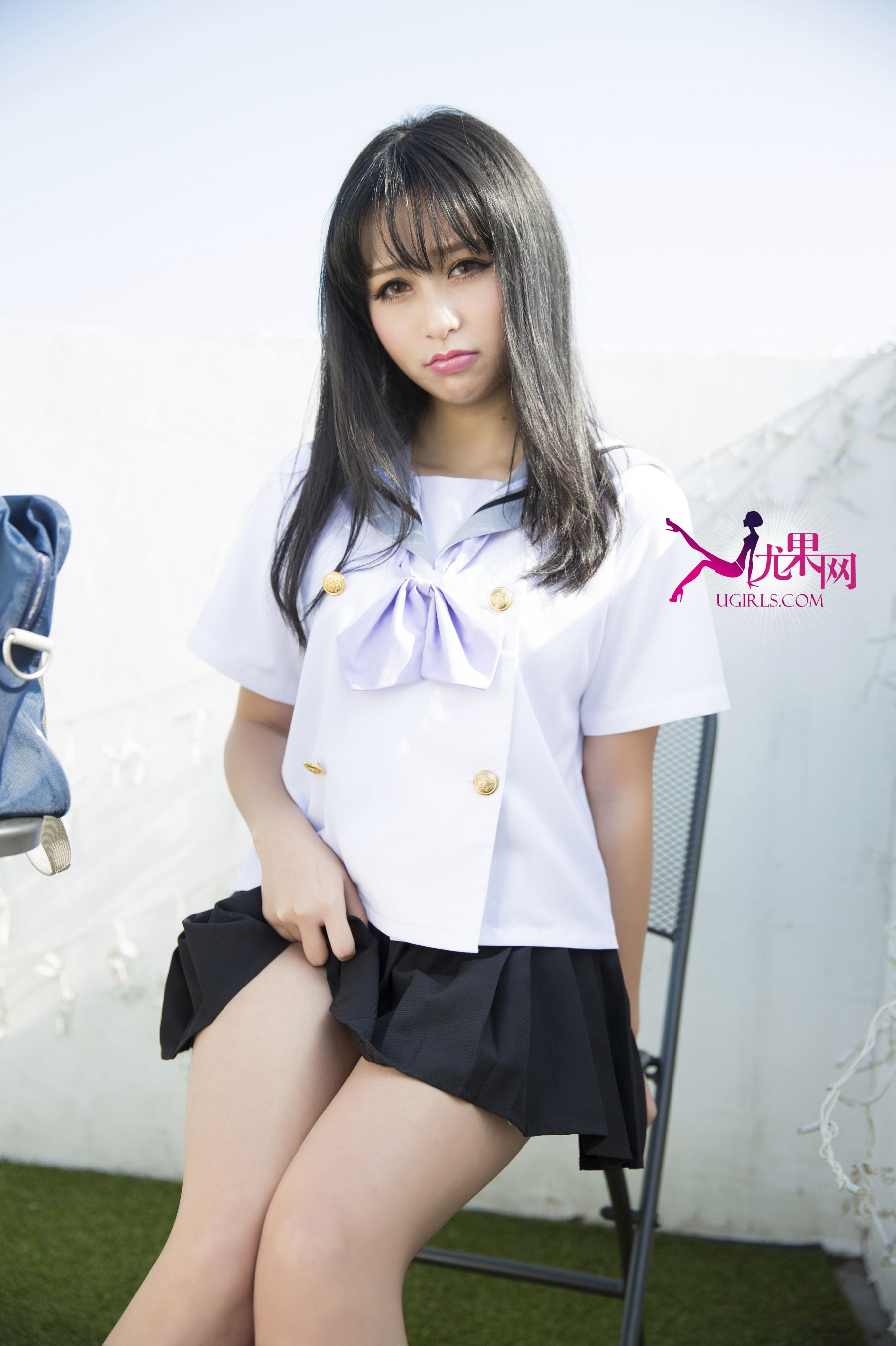 Sora《日系校服少女日志》 [尤果网Ugirls] U142_第4张