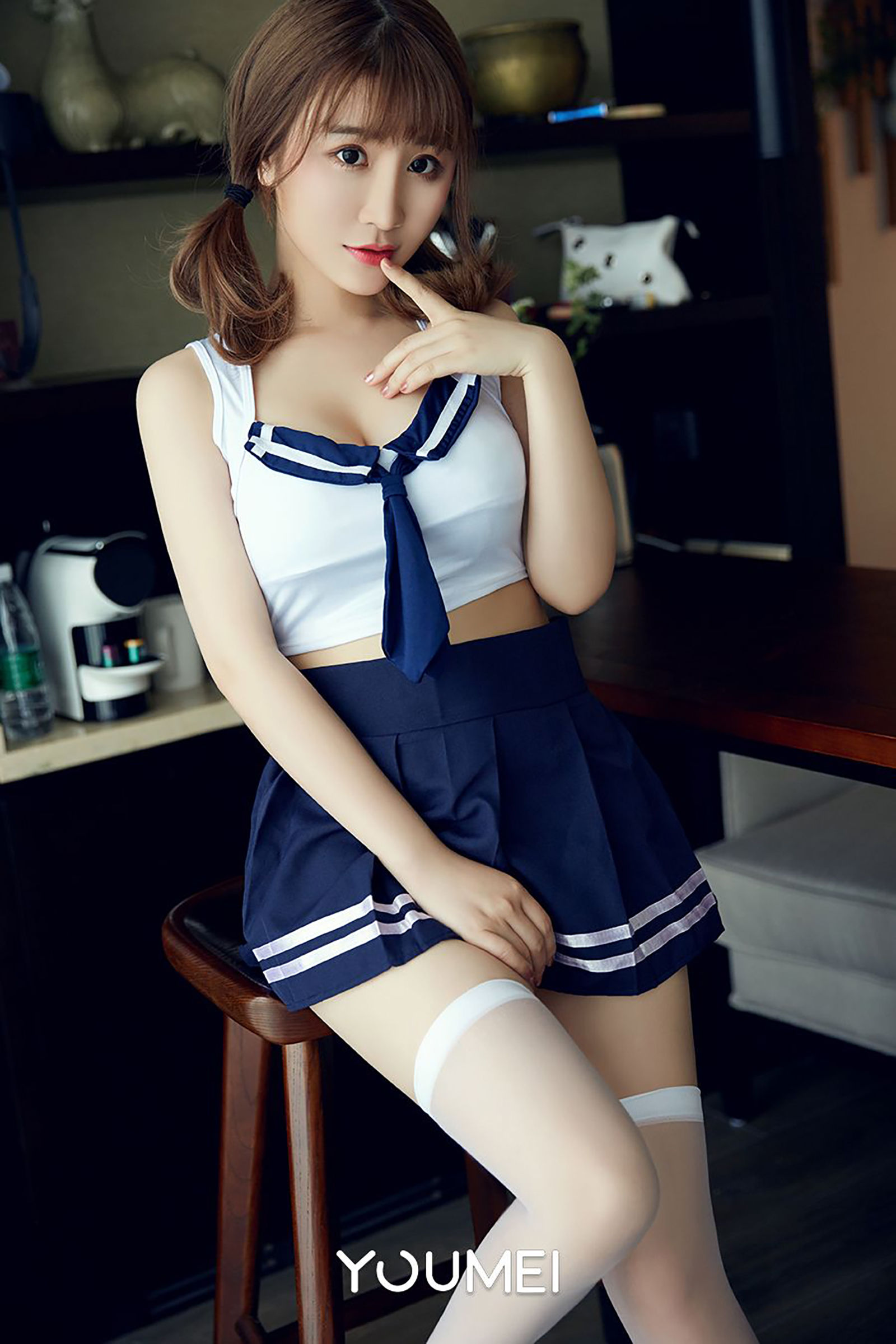 [尤美YouMei] Vol.066 绯月樱-Cherry 学妹の情窦初开_第2张