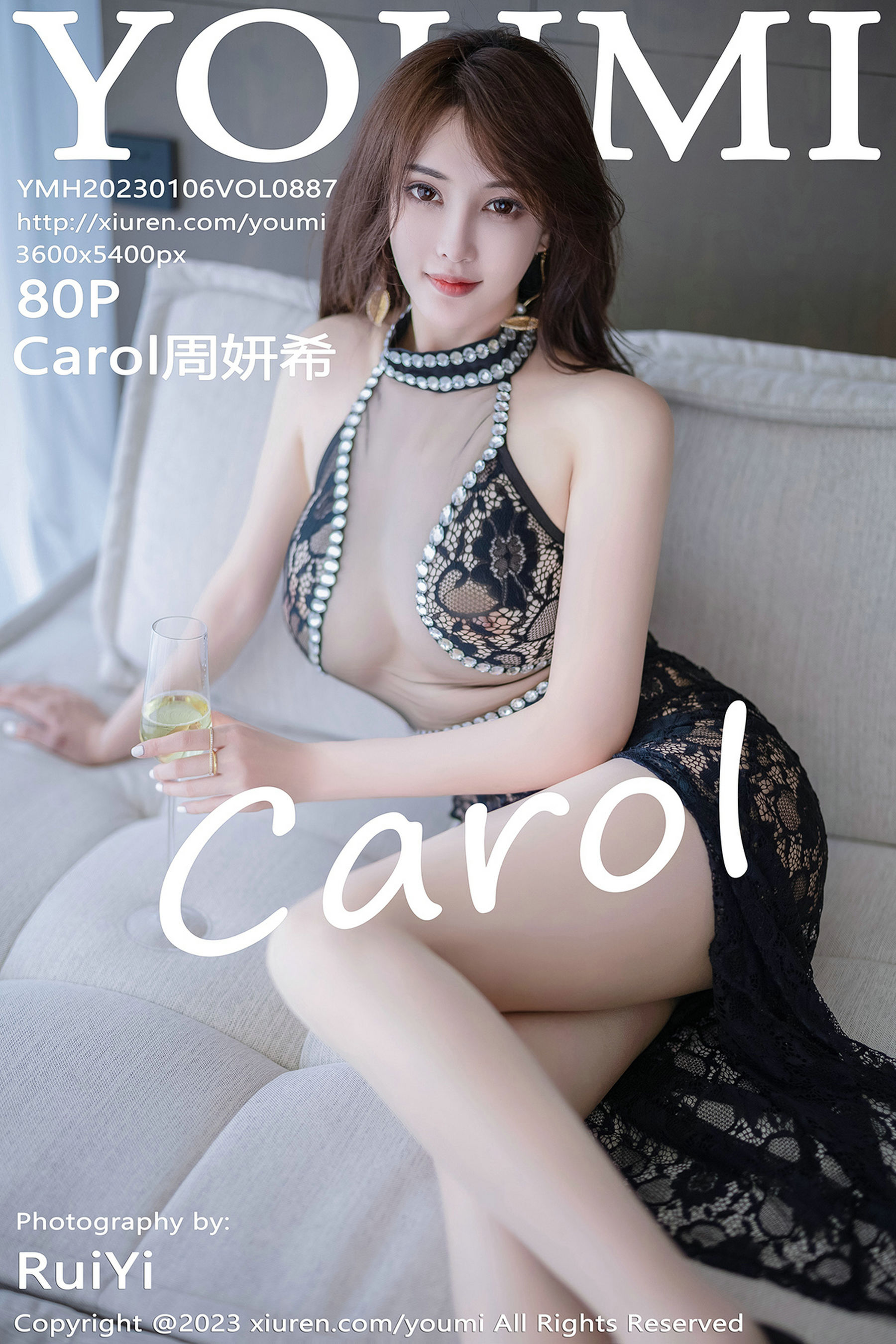 [尤蜜荟YouMi] Vol.887 Carol周妍希_第1张