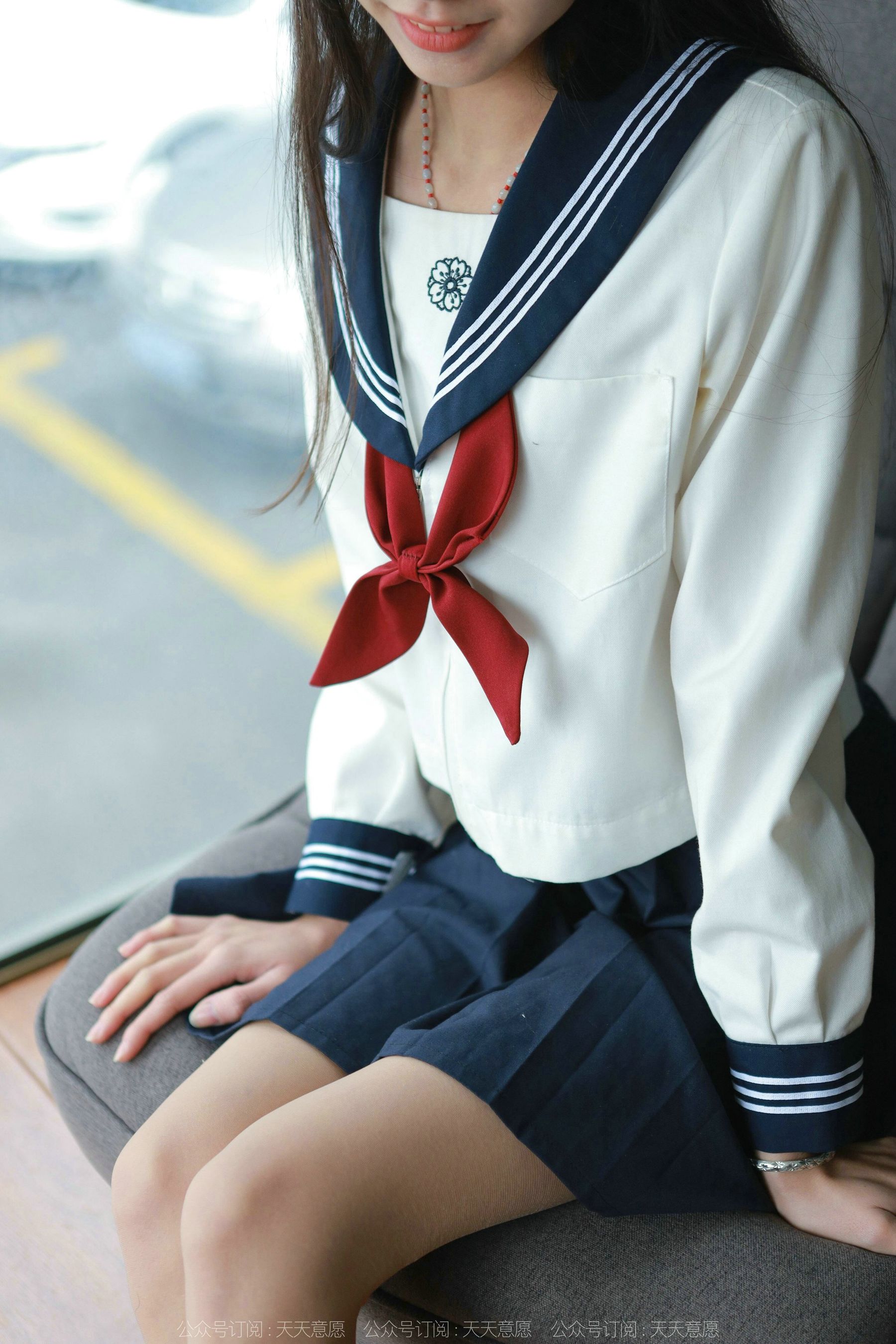 [异思趣向IESS] 模特 团团 《可爱JK装》_第4张