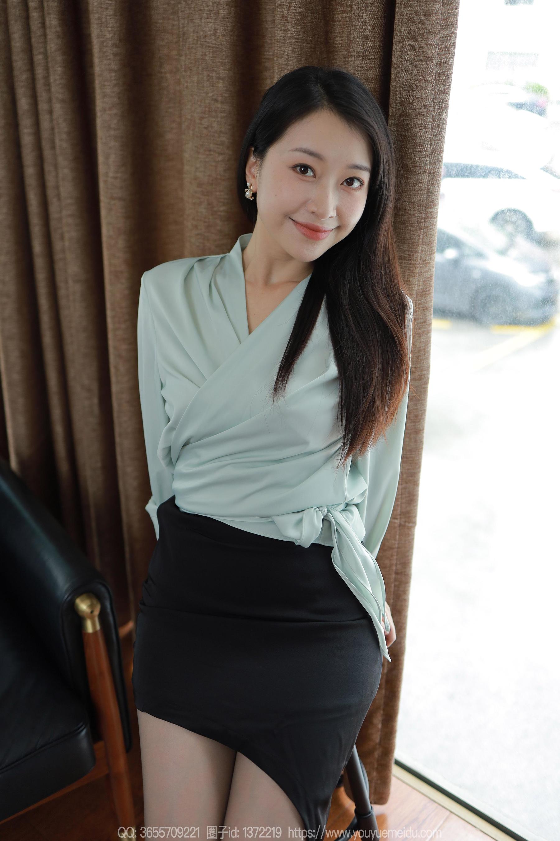 IESS异思趣向 - 模特： 小婕 《迷人淡绿》_第5张