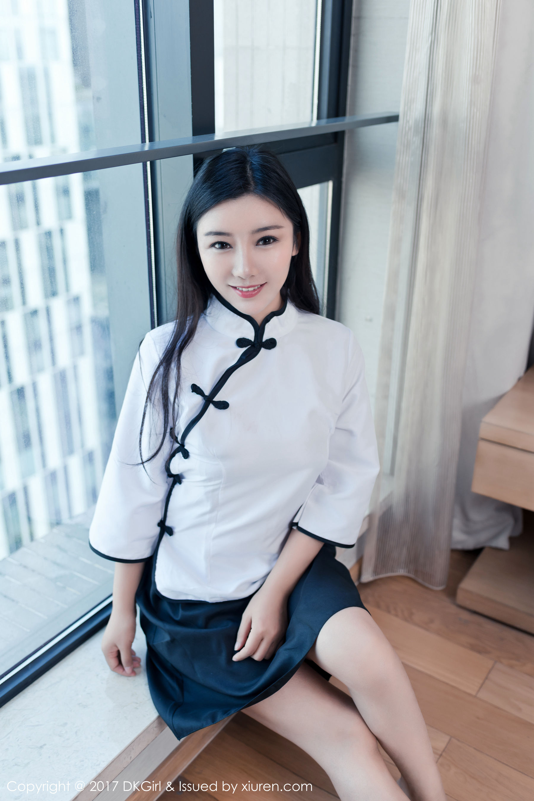 媛美人《甜美佳人，丰乳肥臀，真空演绎民国风》 [御女郎DKGirl] Vol.052_第1张
