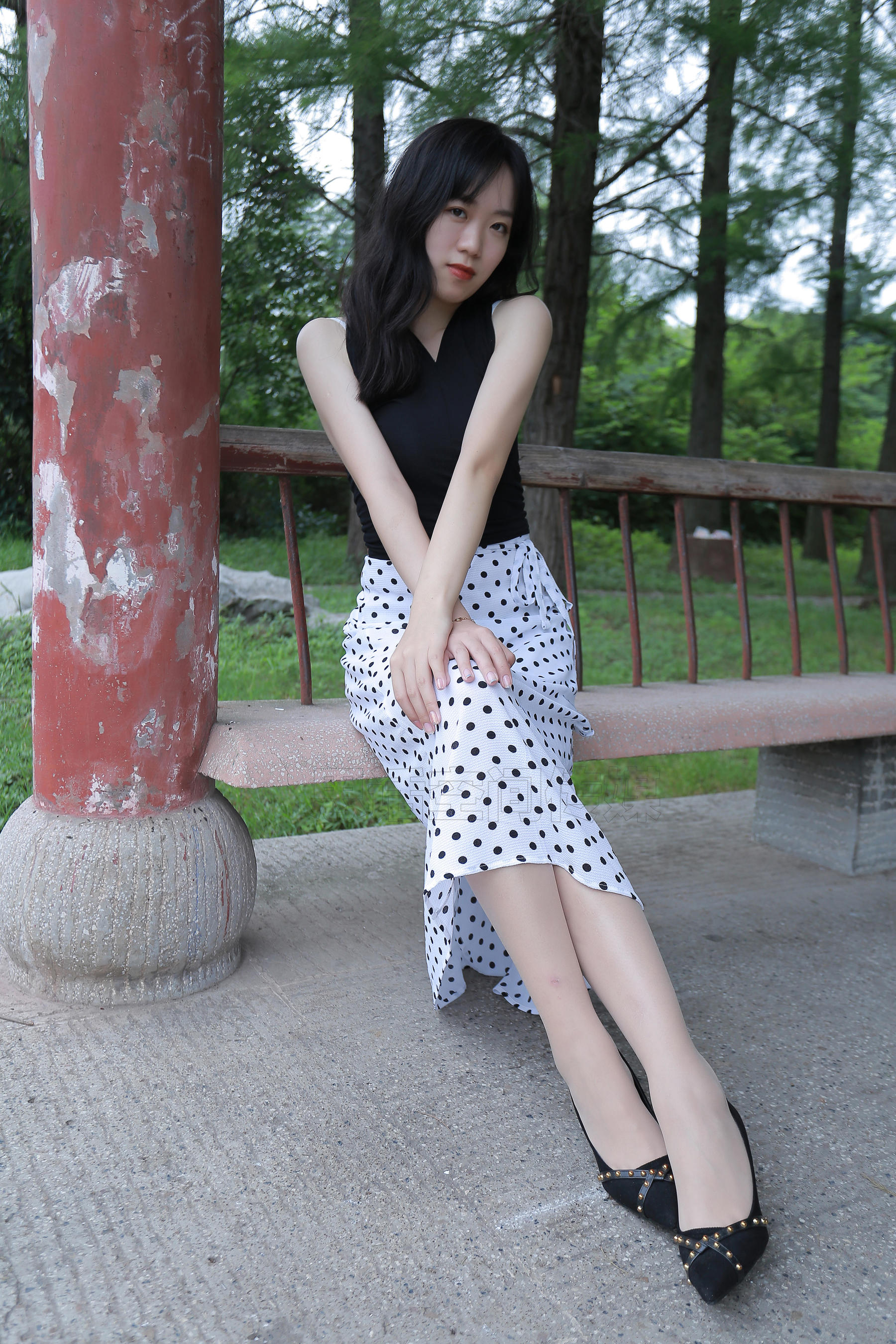 [思话SiHua] SH133 琦琦 温婉淑女游公园_第3张