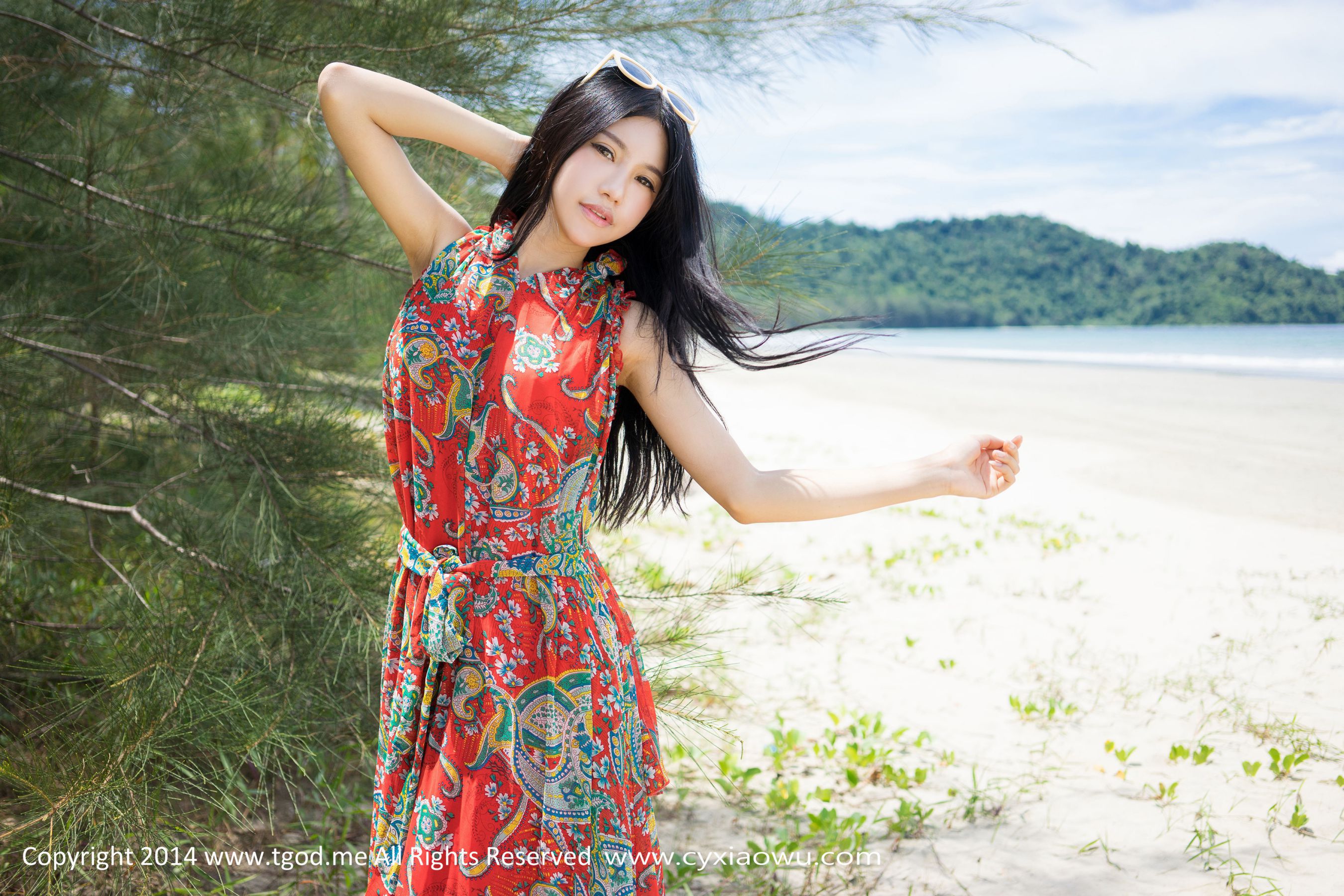 绮里嘉ula 《沙巴旅拍》小清新系列 [TGOD推女神] 写真集_第4张