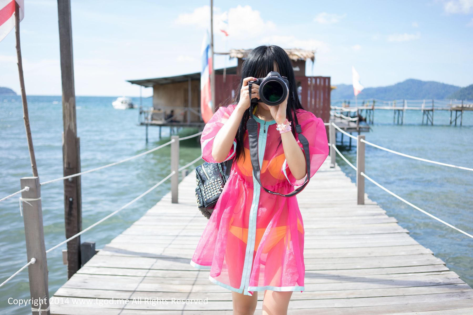 杨上萱《快乐的美丽》 [TGOD推女神] 写真集_第3张
