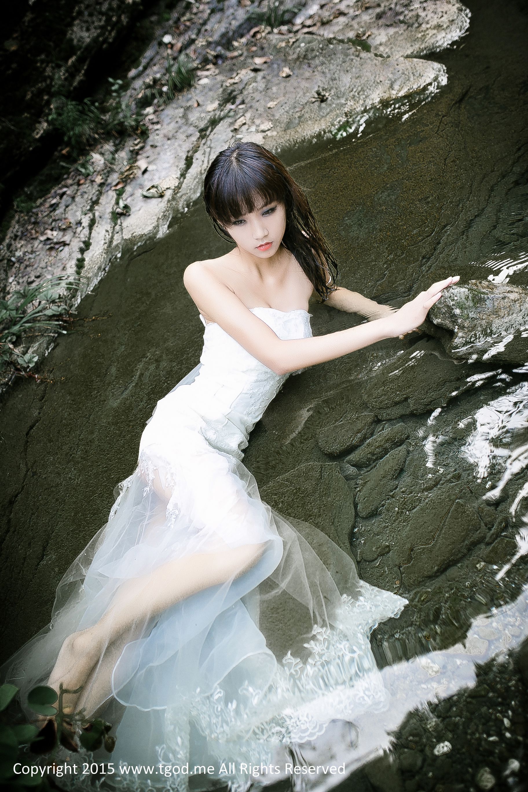 徐畅《幽谷中的美人鱼》 [TGOD推女神] 写真集_第1张