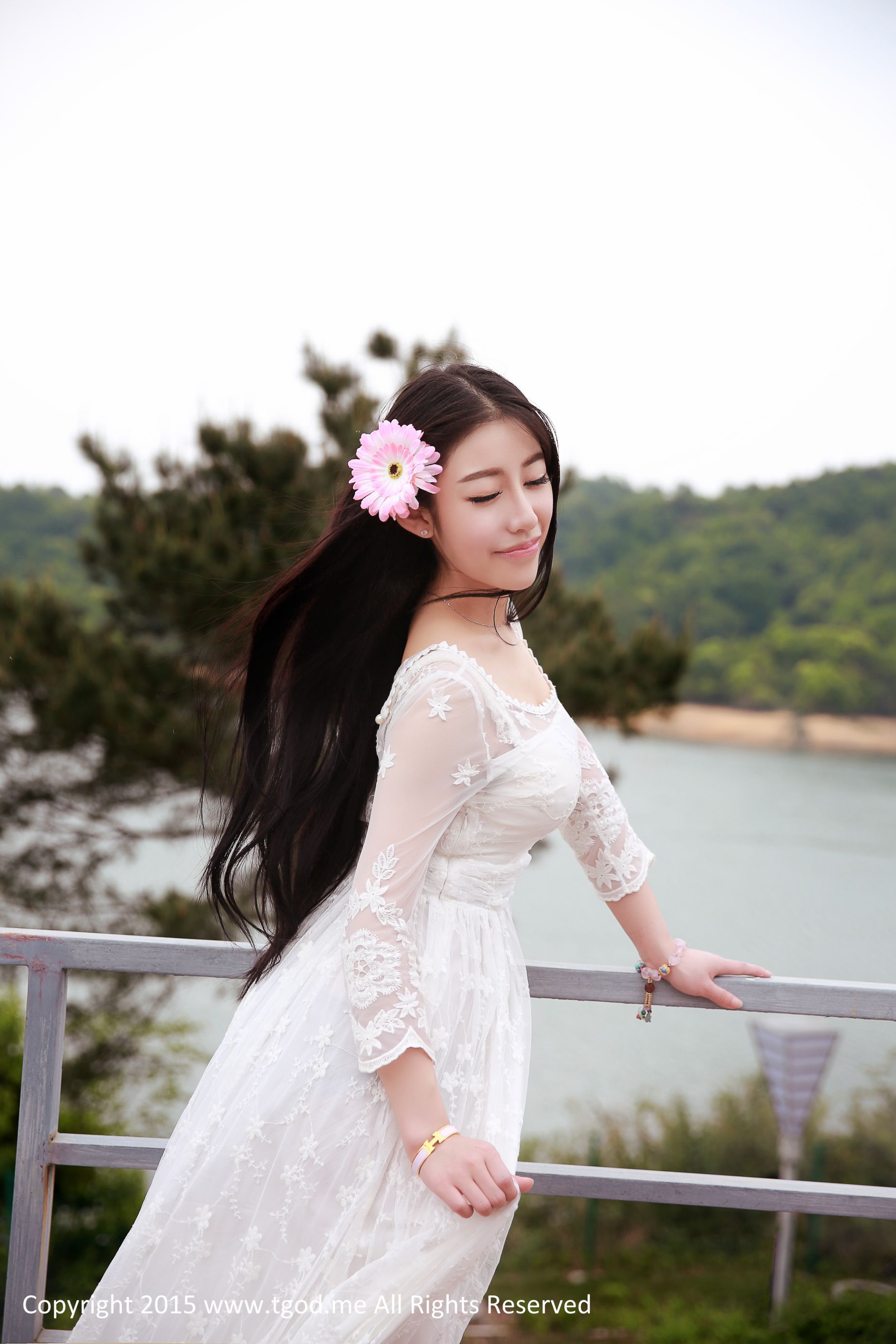 青春女神鲁思羽、夏静 《女神驾到》九江花源谷 [TGOD推女神] 写真集_第4张