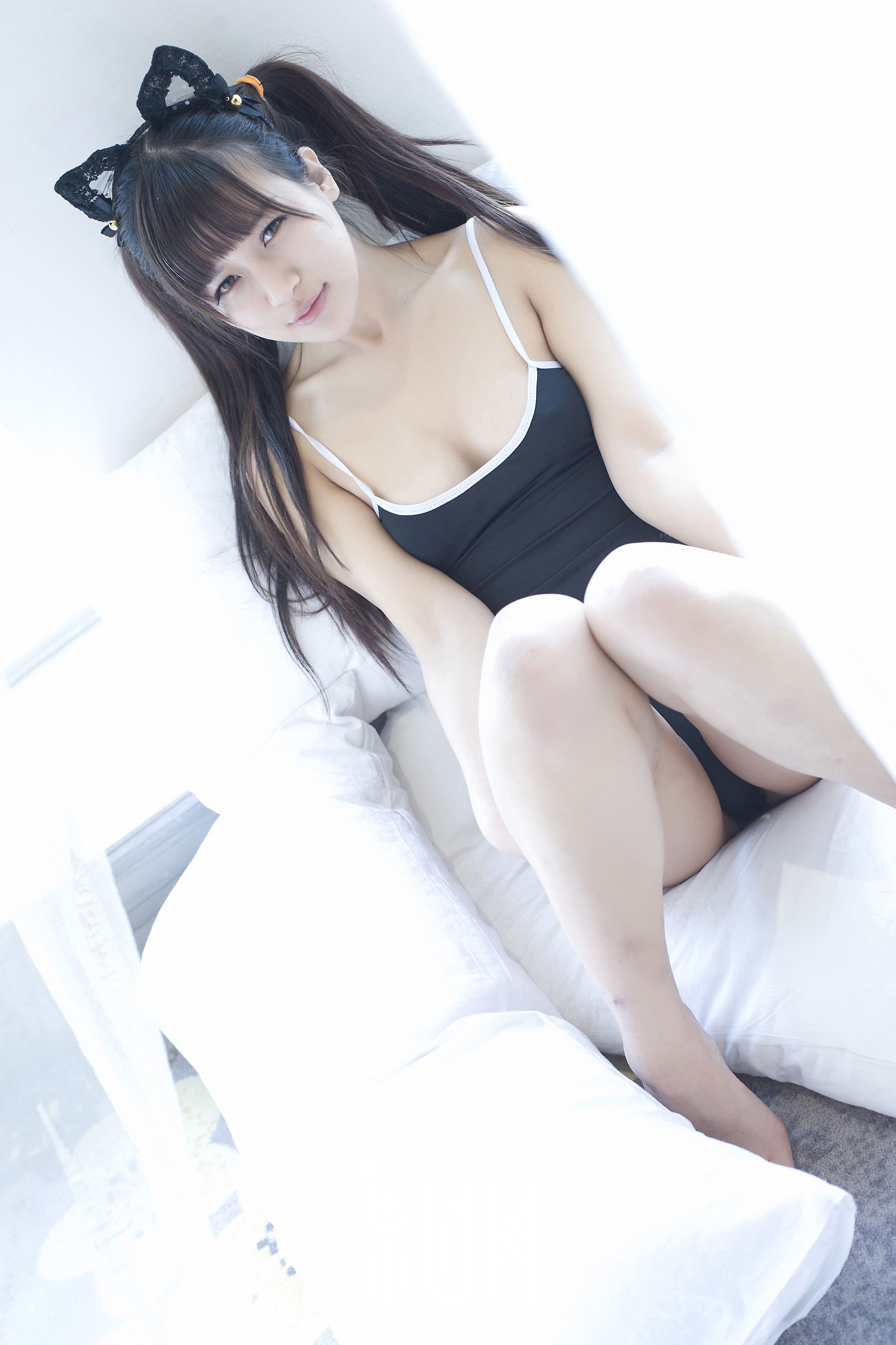 熙恩《日系连体运动服+日系吊带深沟》 [果团网Girlt] No.030_第2张