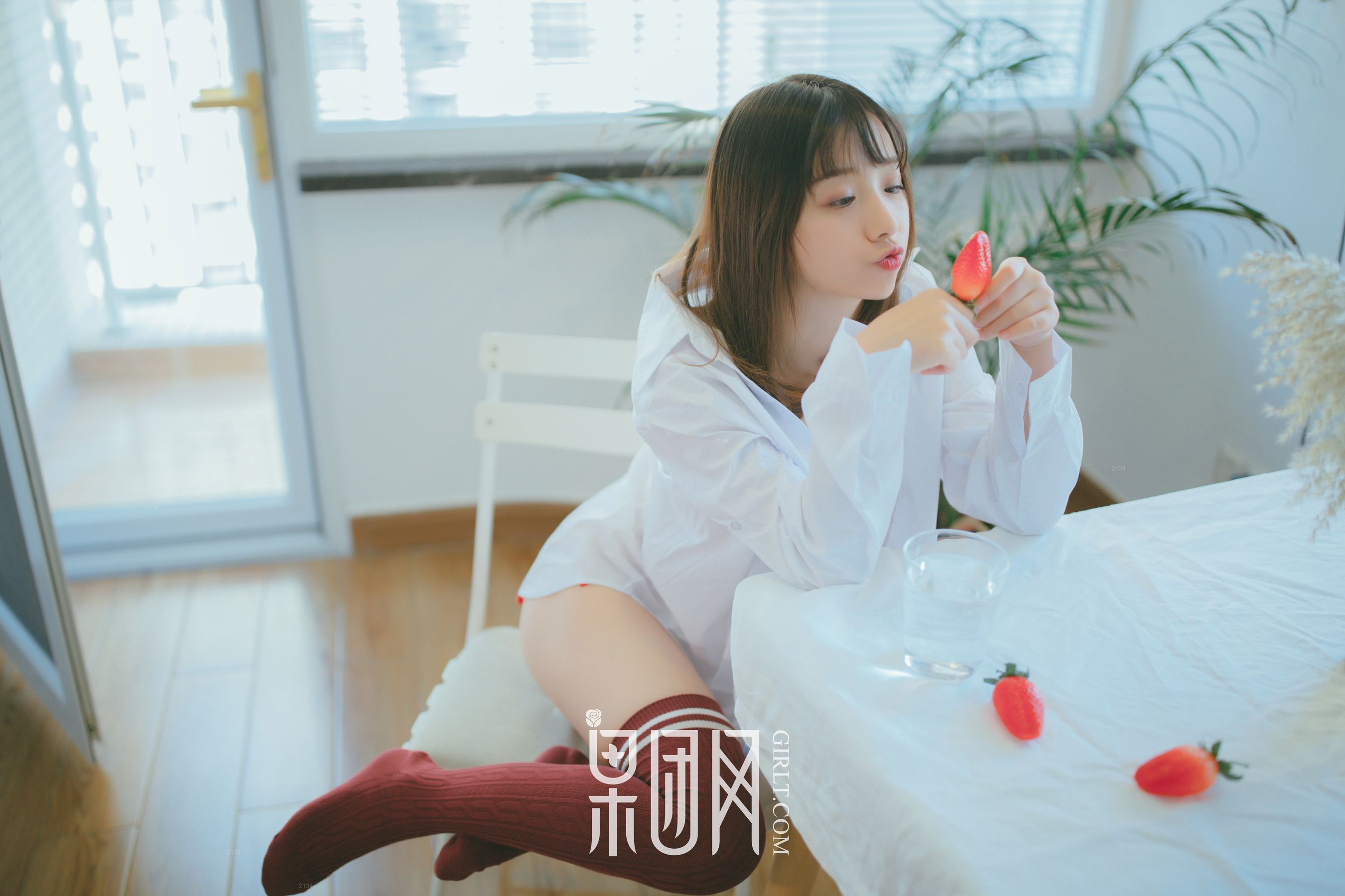 《草莓姑娘的甜美日常！》 [果团Girlt]熊川纪信 No.030_第1张