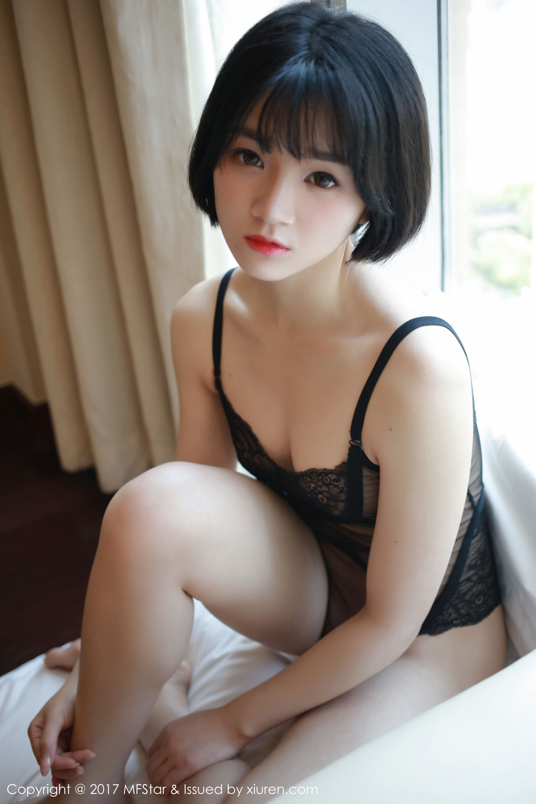 悦爷妖精《妖艳的玫瑰》 [模范学院MFStar] Vol.110_第3张
