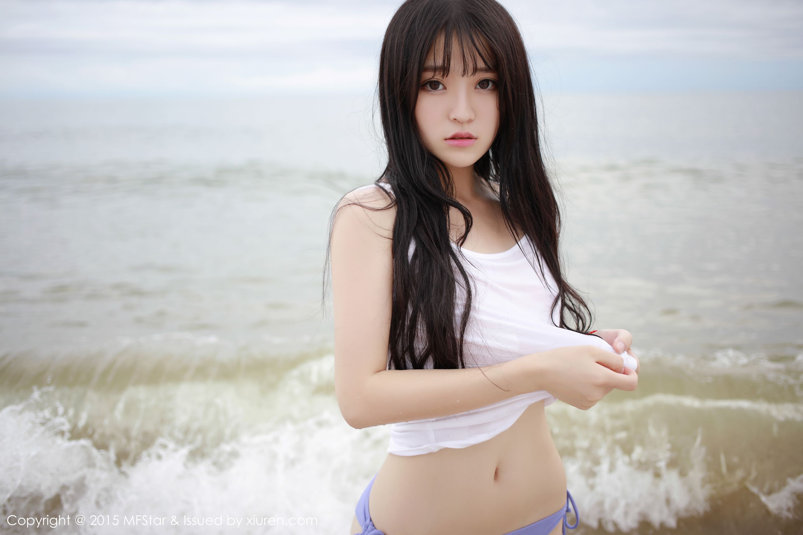 伊小七MoMo 《性感湿身旅拍》 [模范学院MFStar] Vol.029_第3张