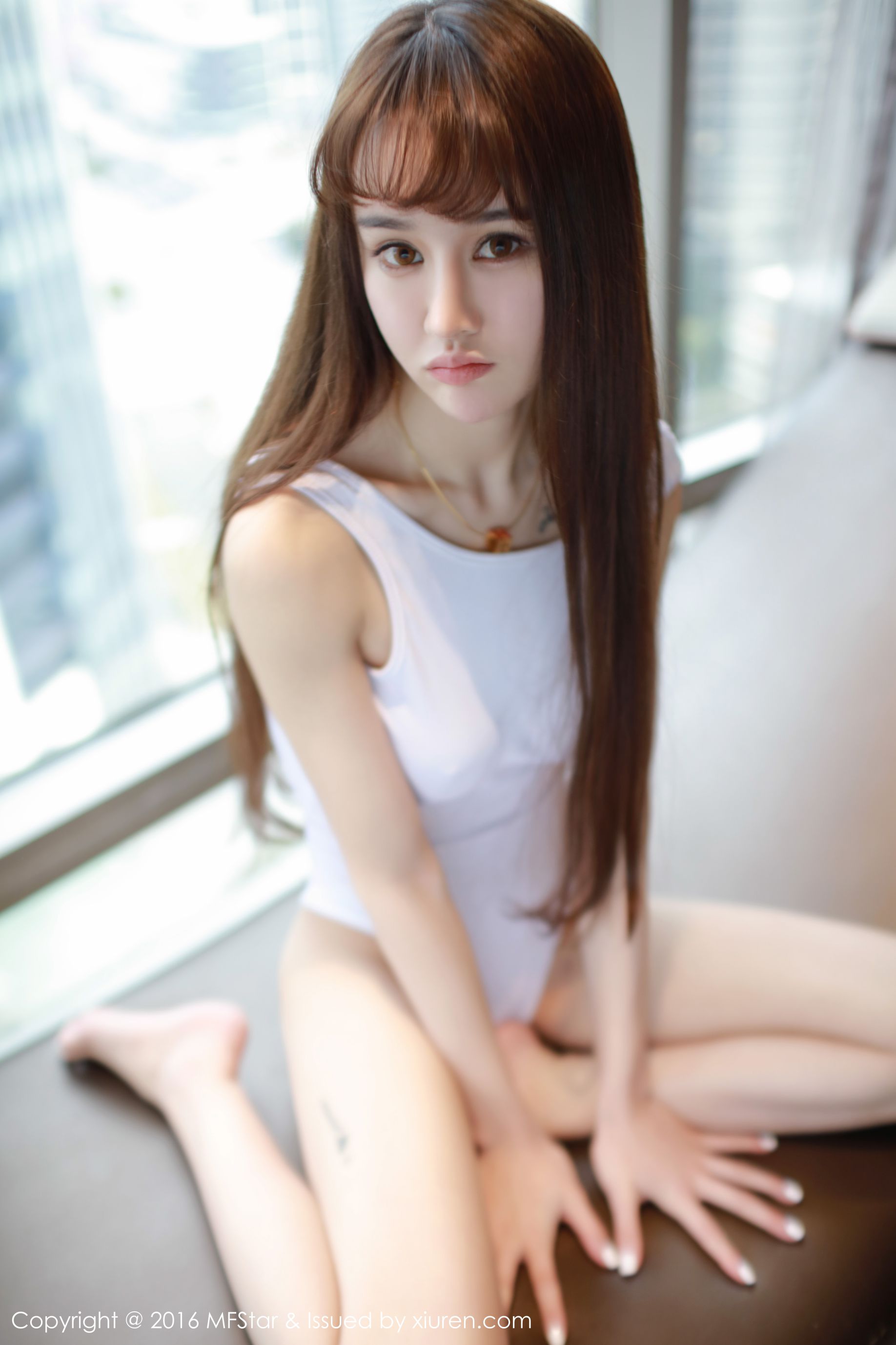 Cheryl青树《死库水+性感针织衫》 [模范学院MFStar] Vol.045_第5张