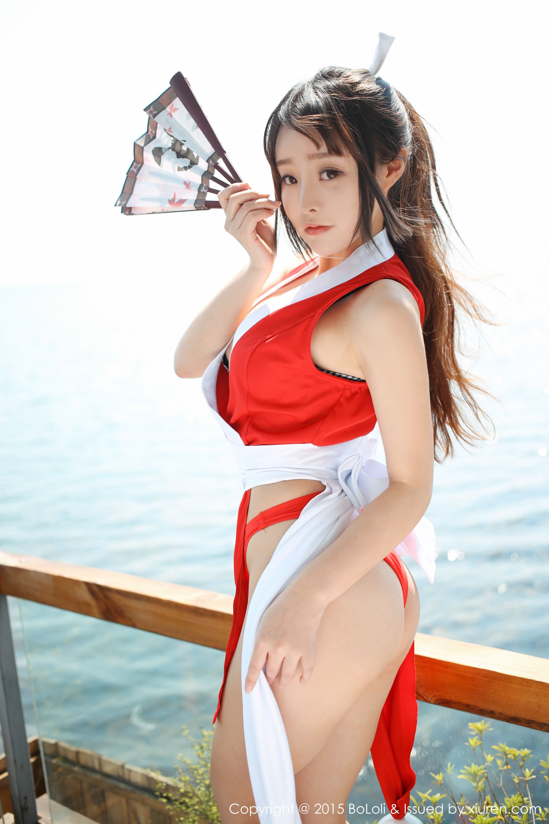 柳侑绮Sevenbaby 《不知火舞COS系列》[BoLoli波萝社] Vol.017  写真集_第5张