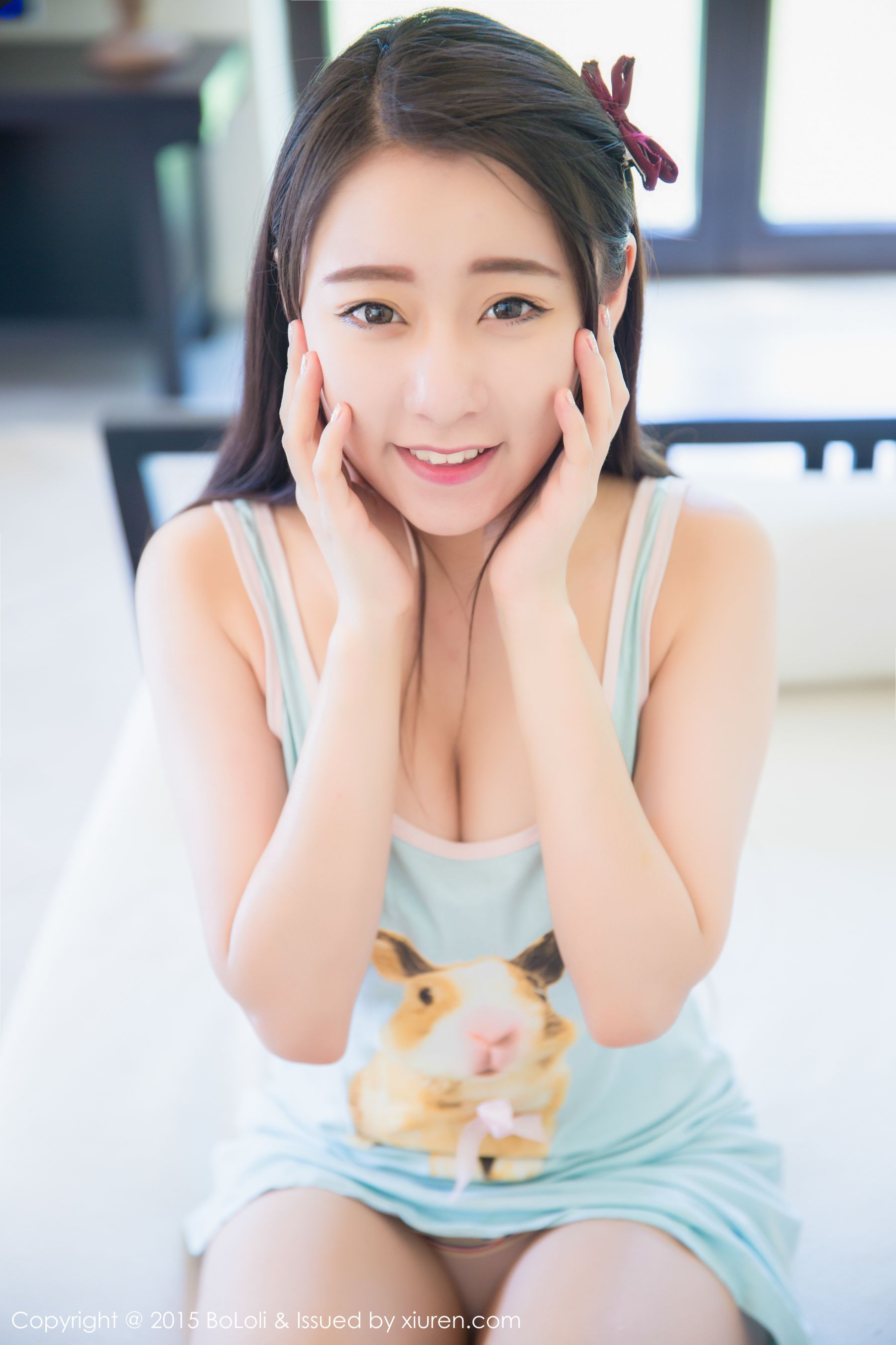 朵比dobby《三亚旅拍性感内衣+黑丝系列》 [BoLoli波萝社] Vol.019  写真集_第1张