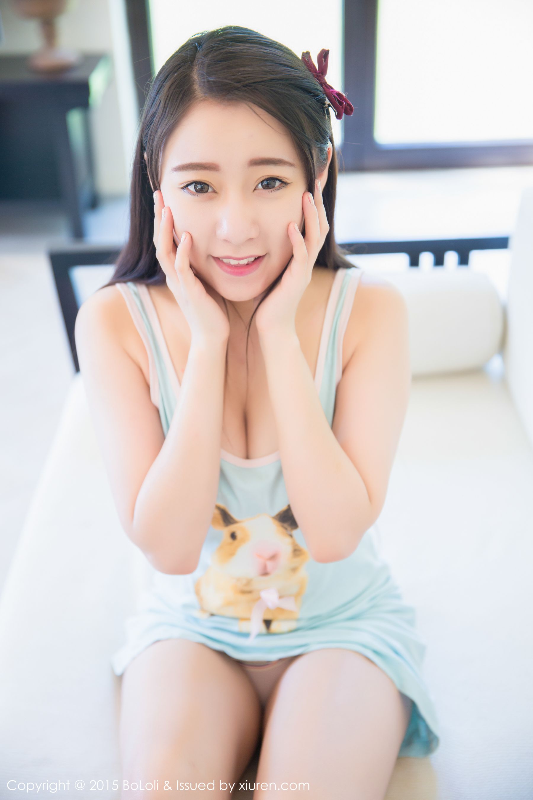 朵比dobby《三亚旅拍性感内衣+黑丝系列》 [BoLoli波萝社] Vol.019  写真集_第2张