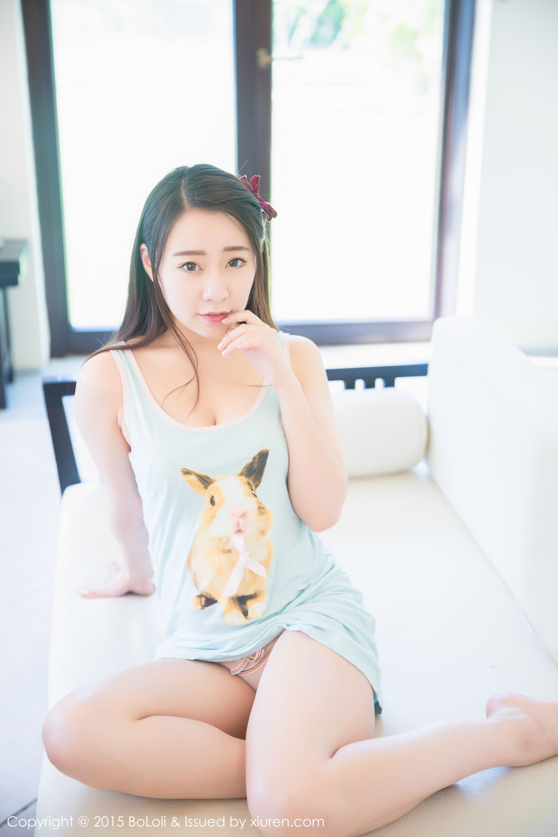 朵比dobby《三亚旅拍性感内衣+黑丝系列》 [BoLoli波萝社] Vol.019  写真集_第4张