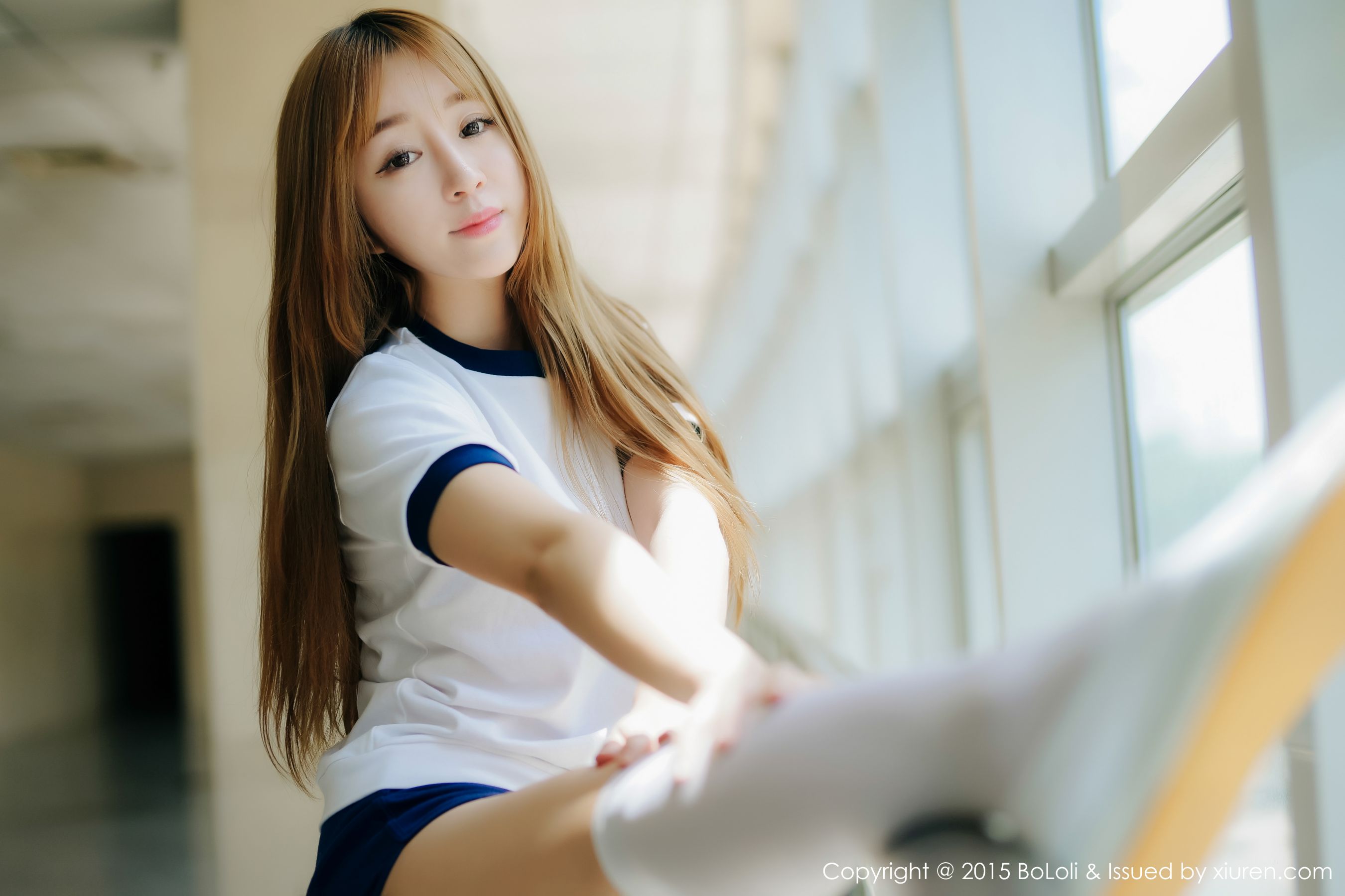 王语纯《校园体操服系列~》 [BoLoli波萝社] Vol.038 写真集_第3张