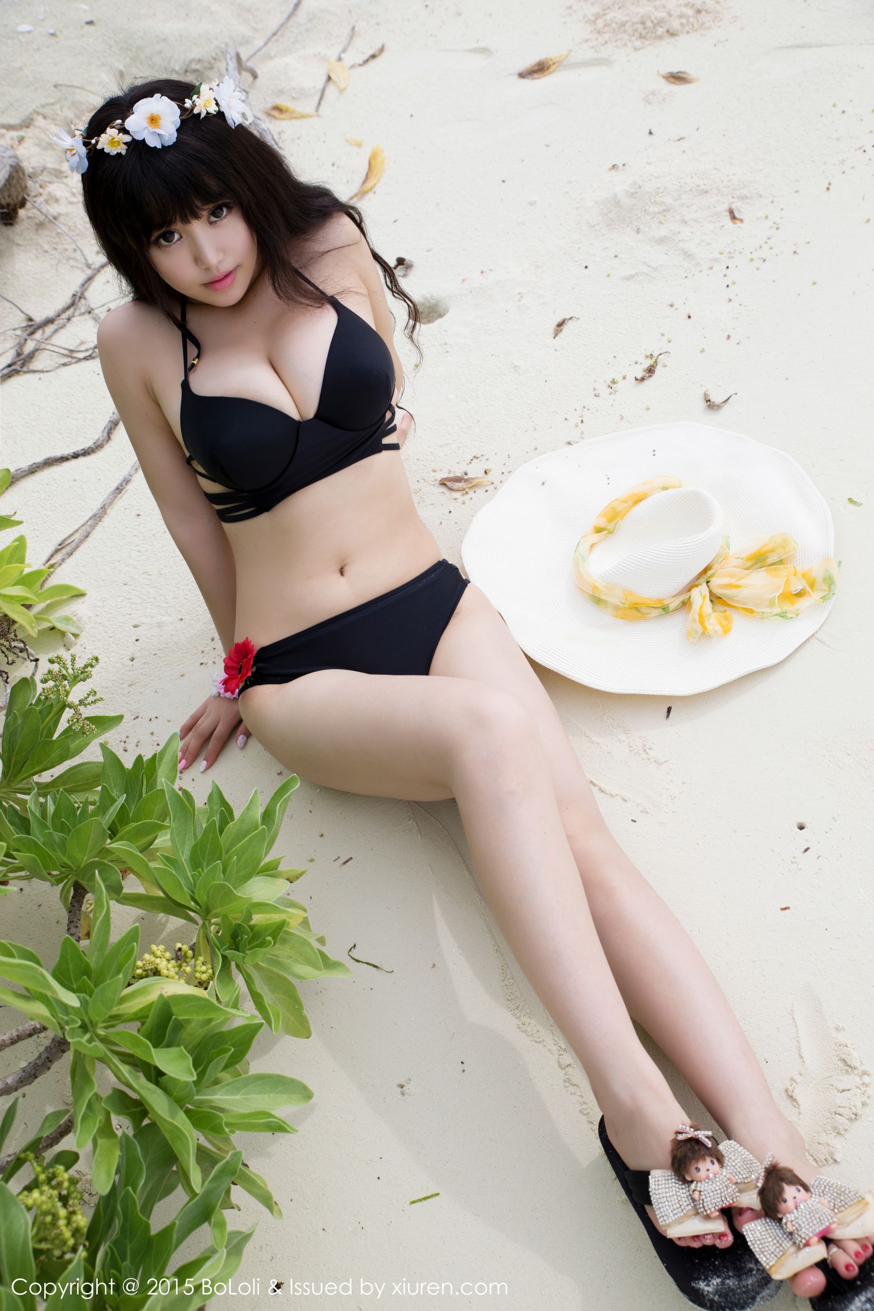 Barbie可儿《马尔代夫旅拍》小清新系列 [BoLoli波萝社] Vol.042 写真集_第1张
