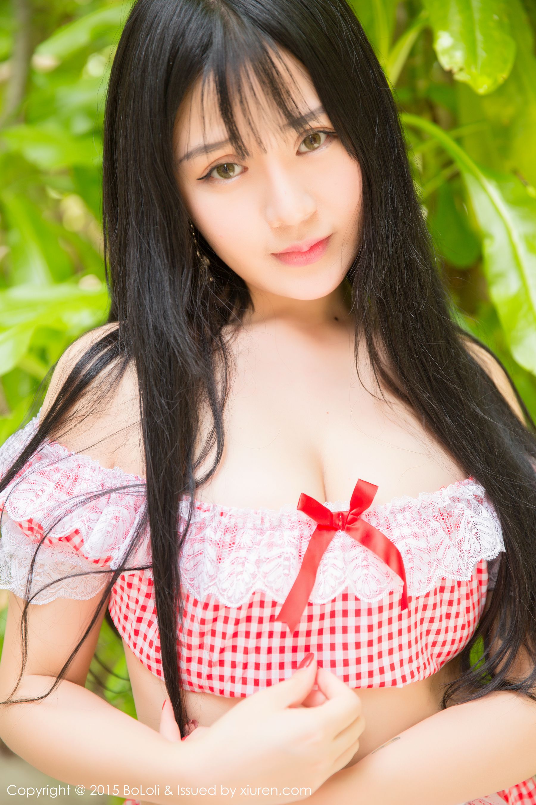 八宝icey《马尔代夫旅拍》清新女仆+猫耳比基尼 [BoLoli波萝社] Vol.047 写真集_第1张
