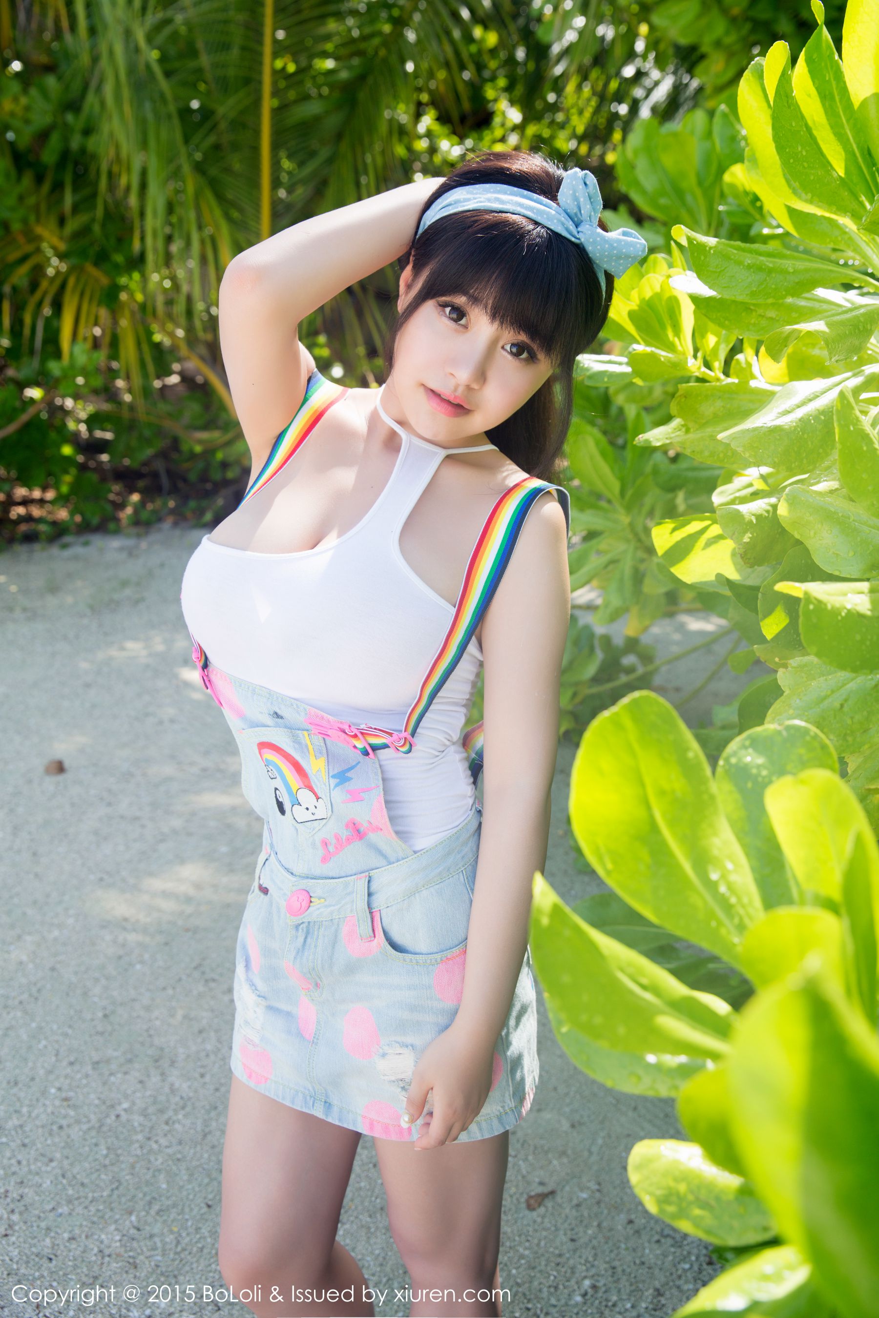 Barbie可儿《马尔代夫旅拍》第二套 [BoLoli波萝社] Vol.050 写真集_第5张