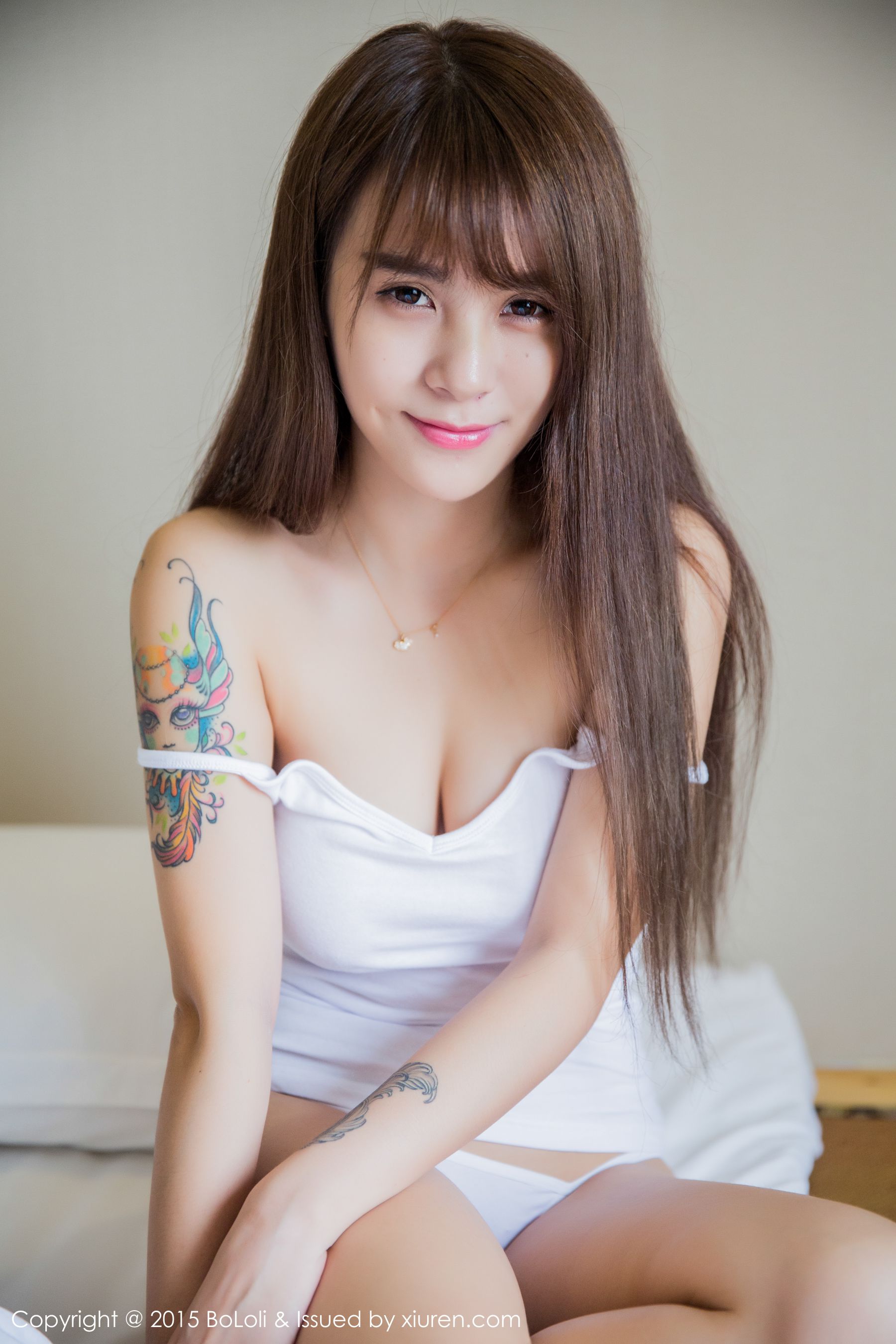 夏美酱 - 性感的97年妹子 [BoLoli波萝社] Vol.055  写真集_第2张