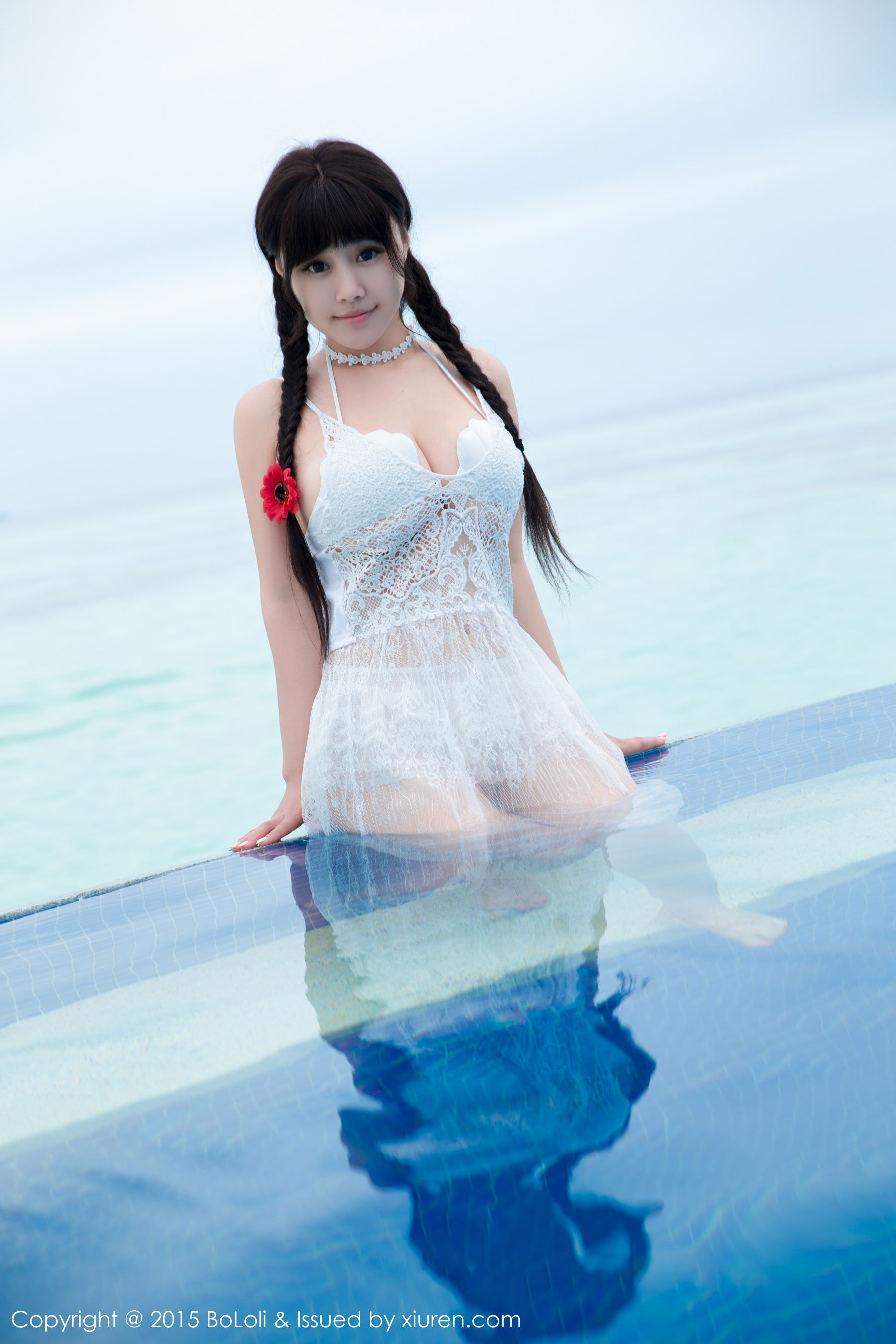 Barbie可儿《马尔代夫旅拍》海边和沙滩篇 [BoLoli波萝社] Vol.057 写真集_第1张