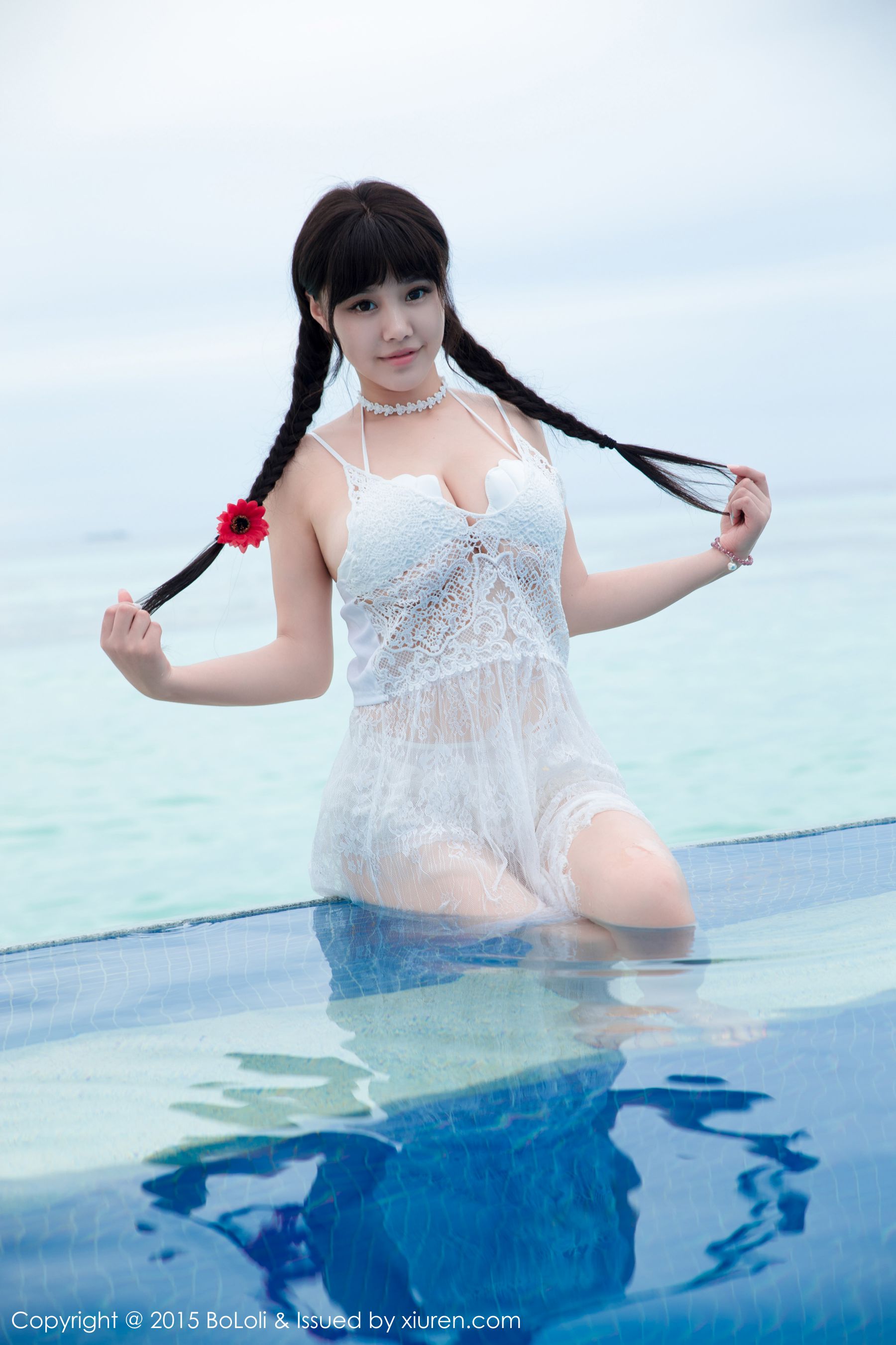 Barbie可儿《马尔代夫旅拍》海边和沙滩篇 [BoLoli波萝社] Vol.057 写真集_第2张