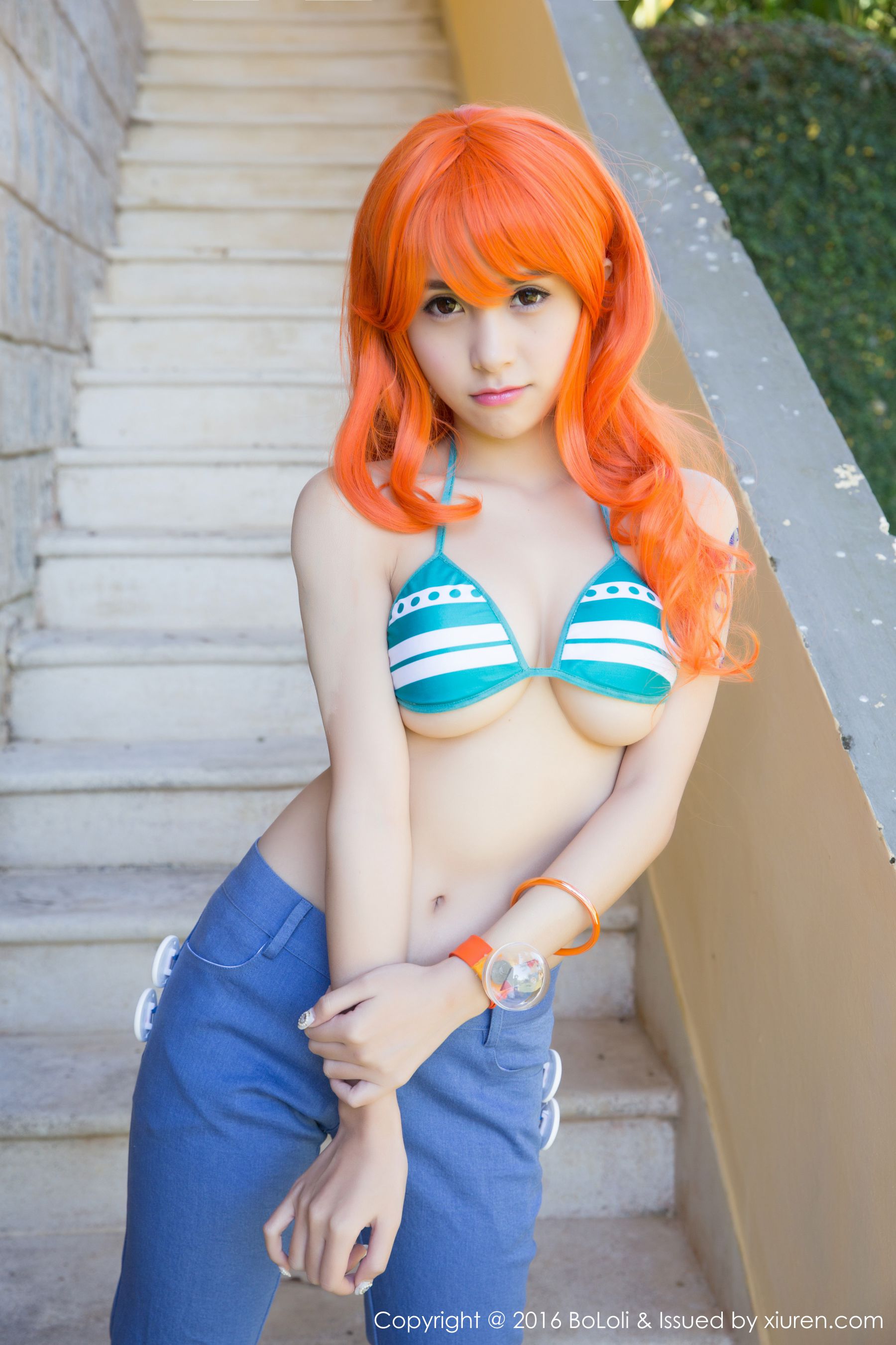 夏美酱《海贼王娜美COS》 [BoLoli波萝社] Vol.090 写真集_第2张