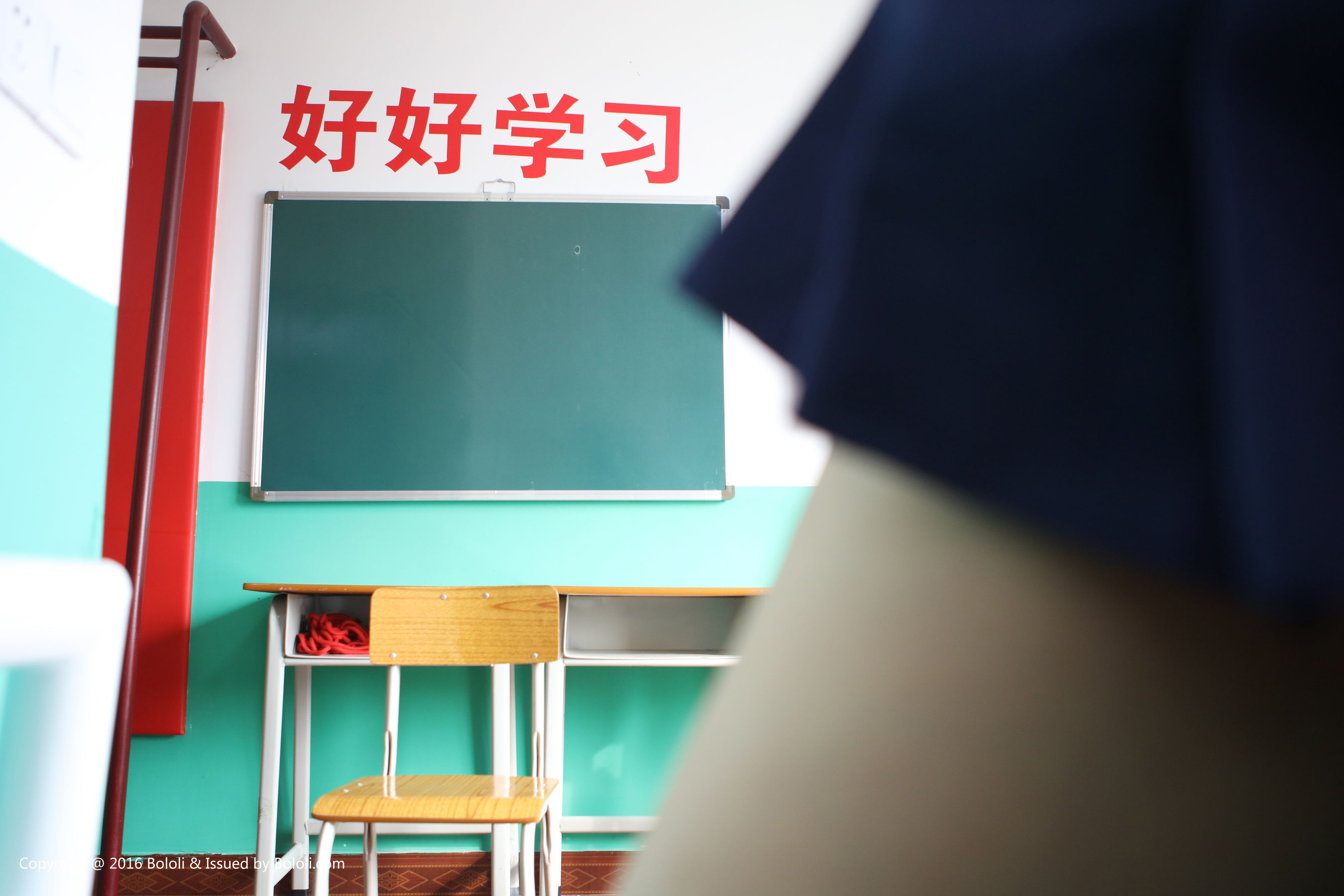 黒黑《学习的校园少女》 [Bololi波萝社] BOL.061_第4张