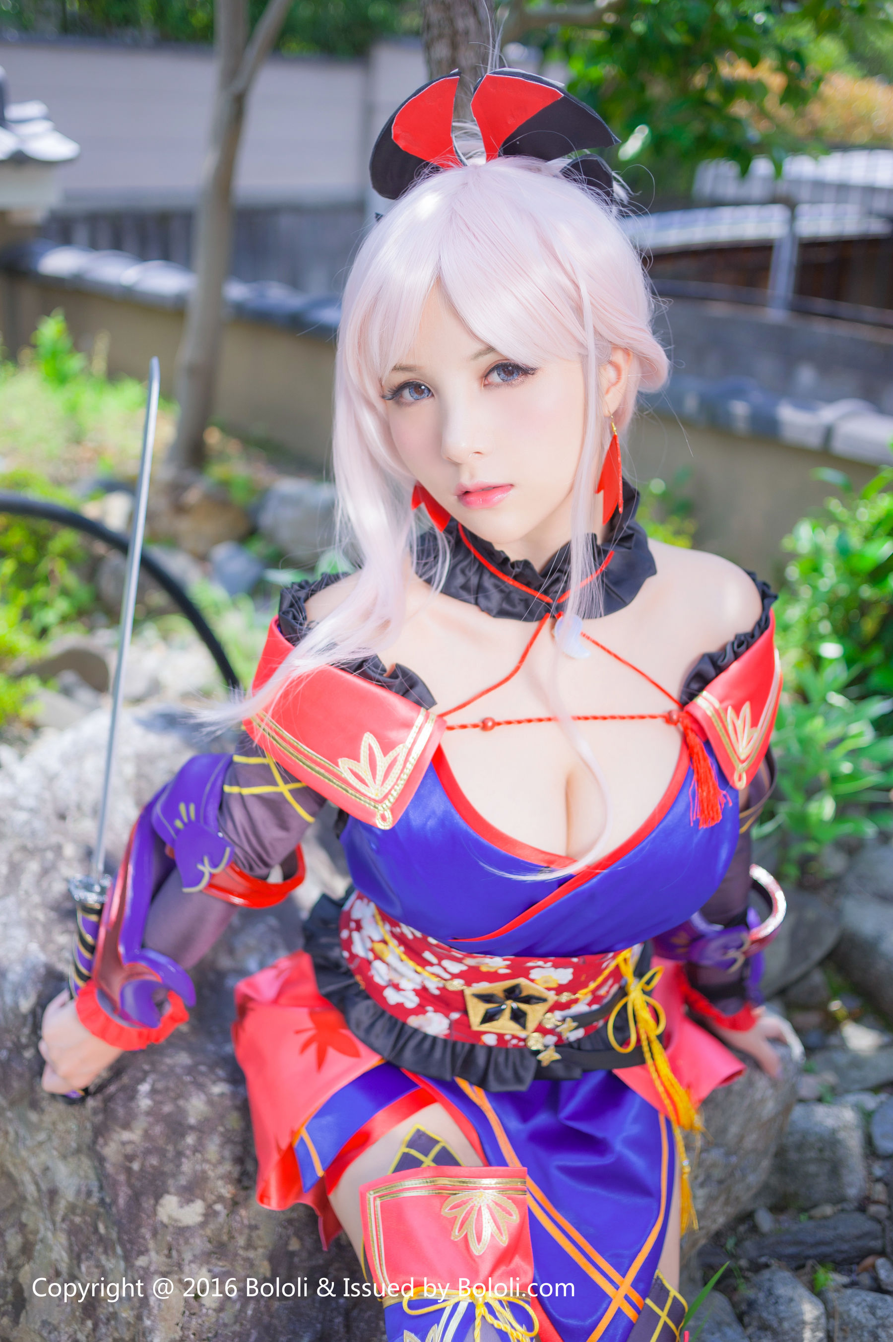 夏美酱《宫本武藏一破COS》 [Bololi波萝社] BOL.079_第3张