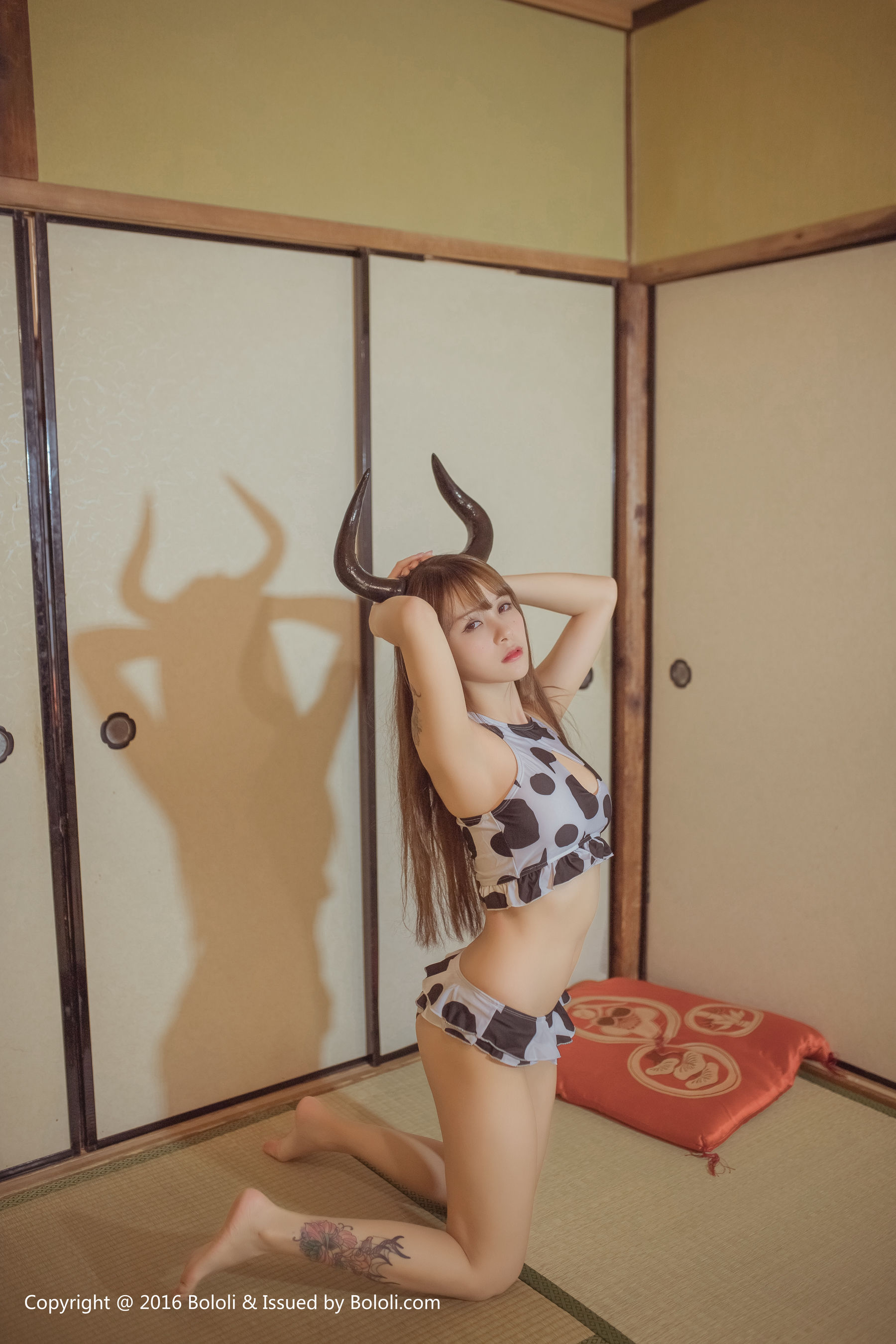 夏美酱《COS奶牛魔王》 [Bololi波萝社] BOL.093_第4张