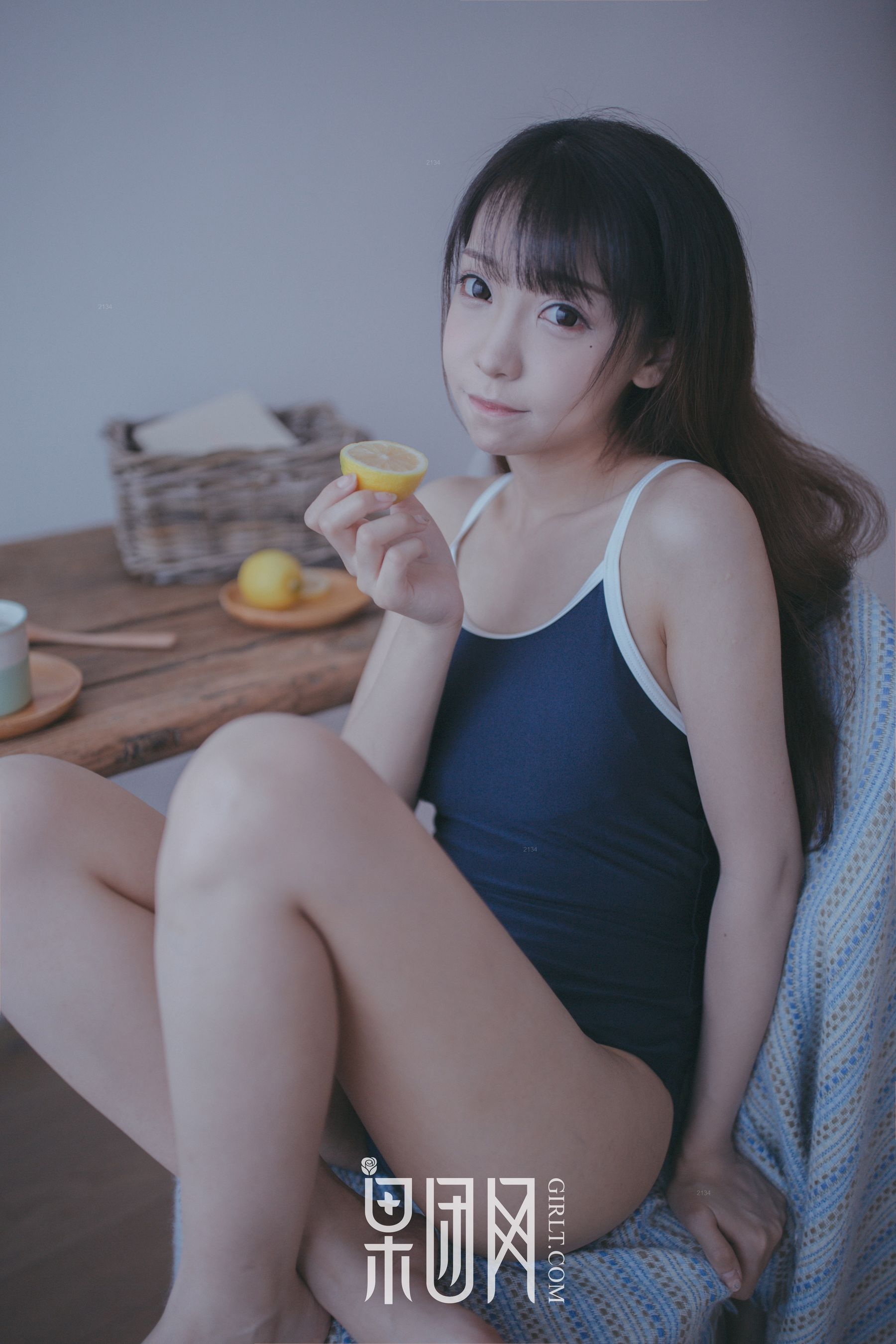 水花花不是水哗哗《邻家小妹陪你吃早餐！》 [果团Girlt]熊川纪信 No.028_第1张
