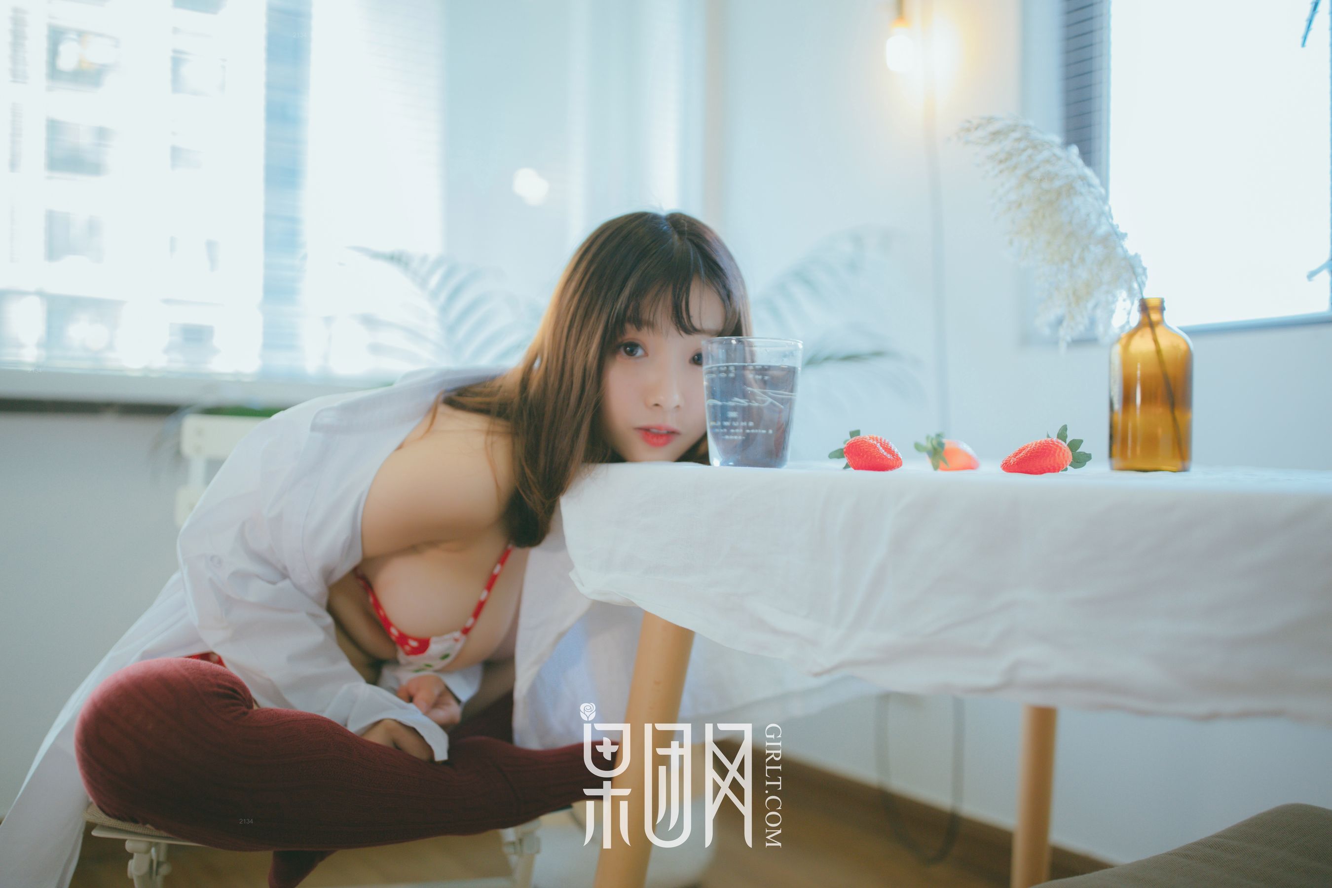 《草莓姑娘的甜美日常！》 [果团Girlt]熊川纪信 No.030_第2张