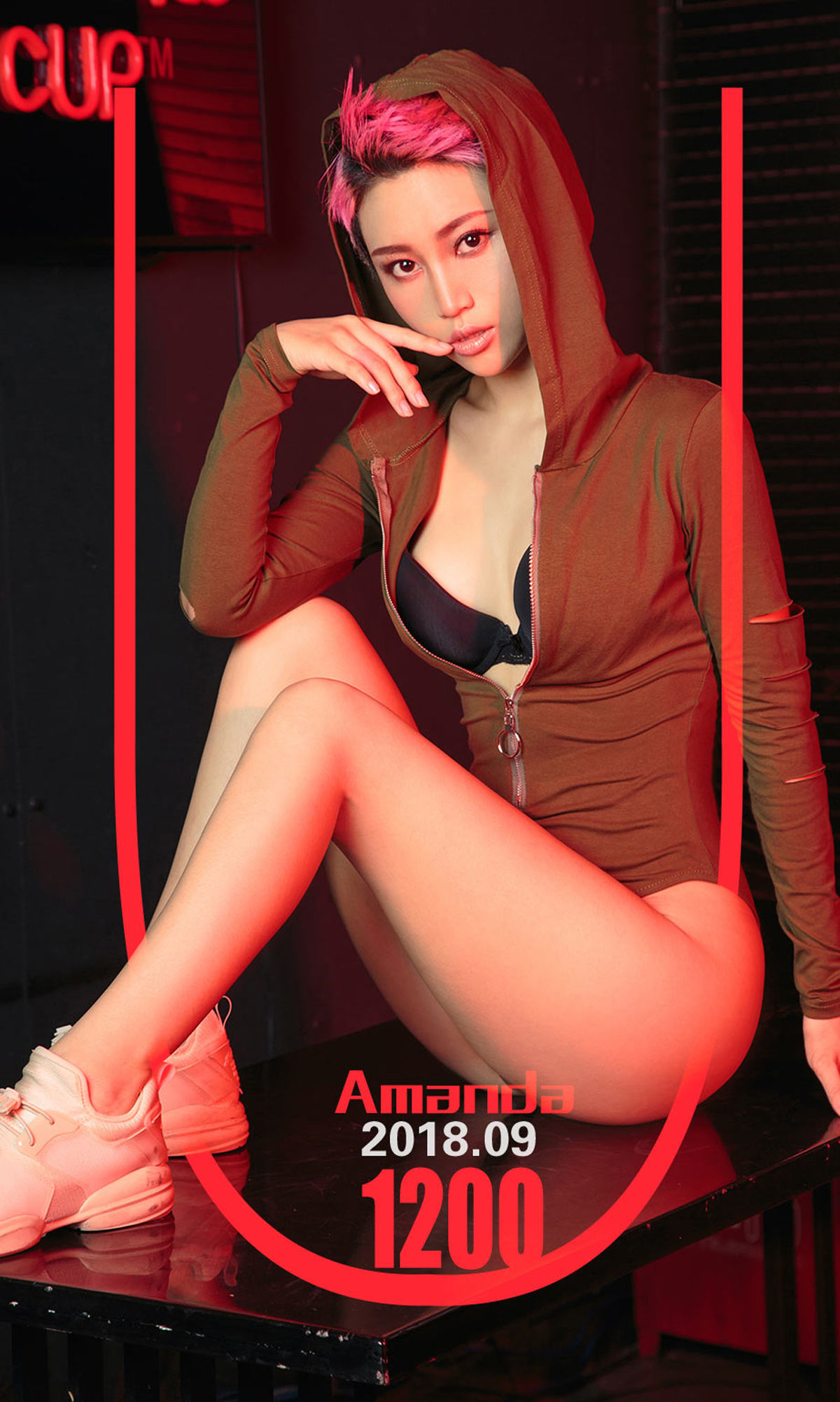 [尤果圈爱尤物] No.1200 Amanda 酷爽辣妹_第1张