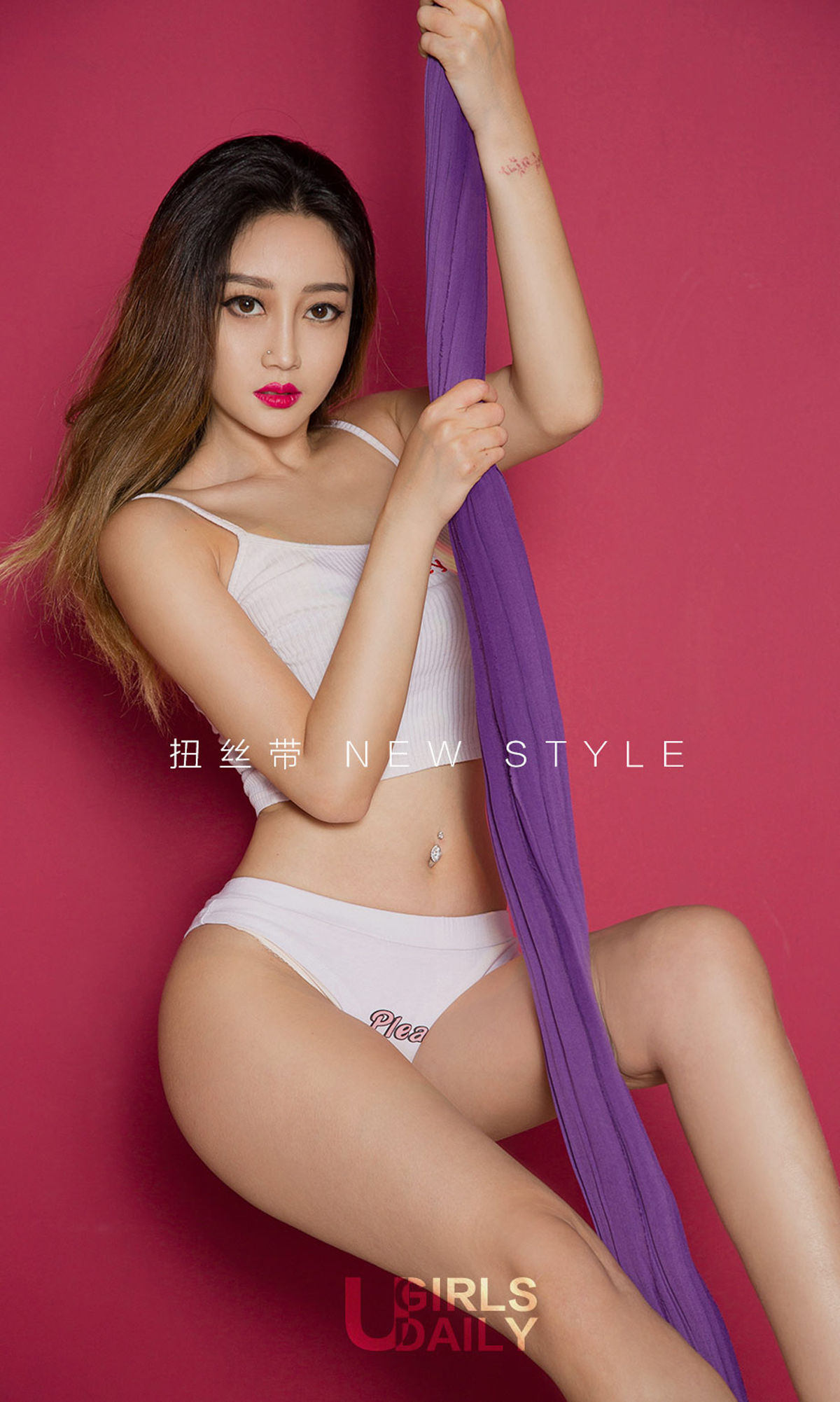[尤果圈爱尤物] No.1240 模特VIVI《性感扭丝带》_第2张