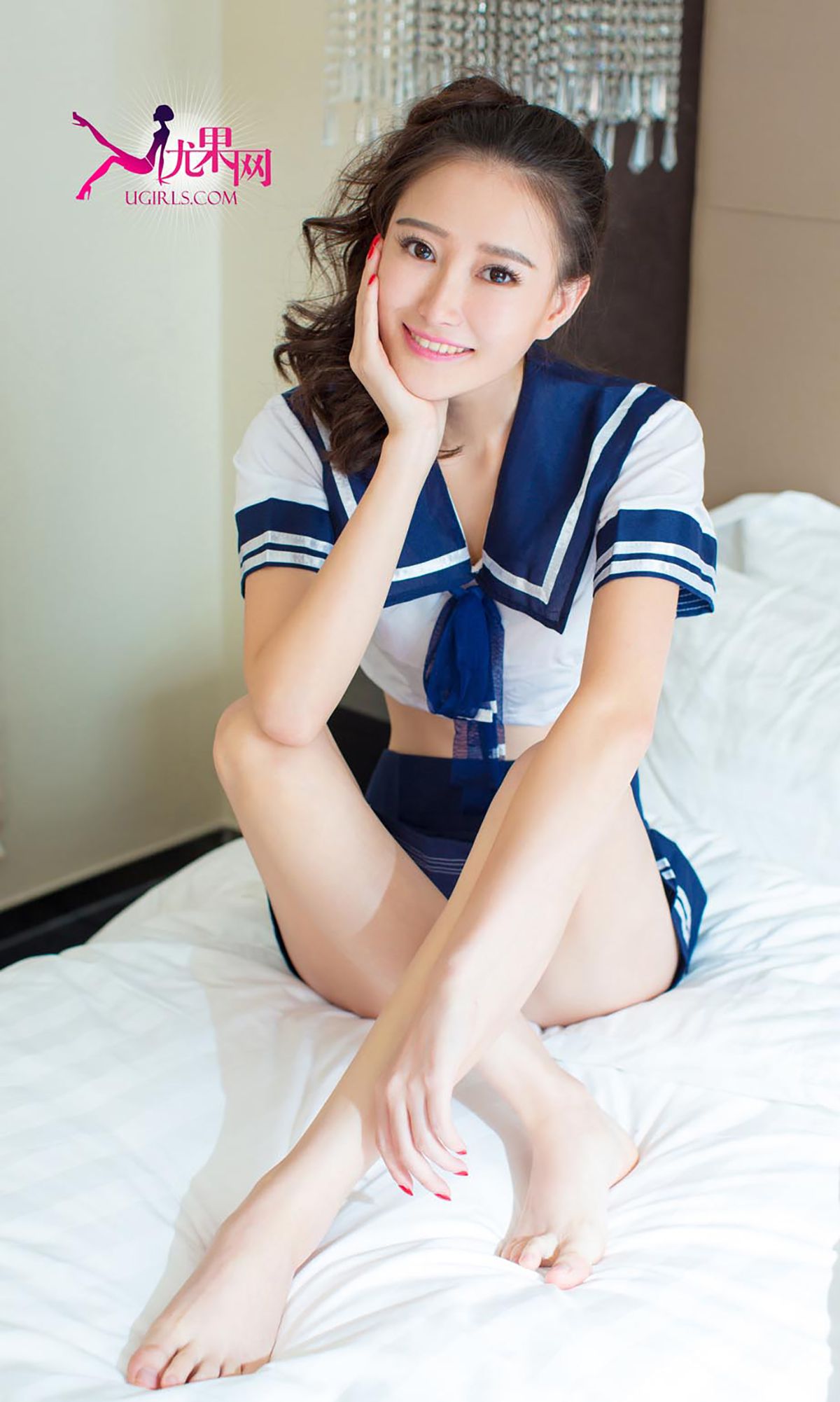 潇潇《爱你不迟到 潇潇潇同学》 [爱尤物Ugirls] No.151_第5张