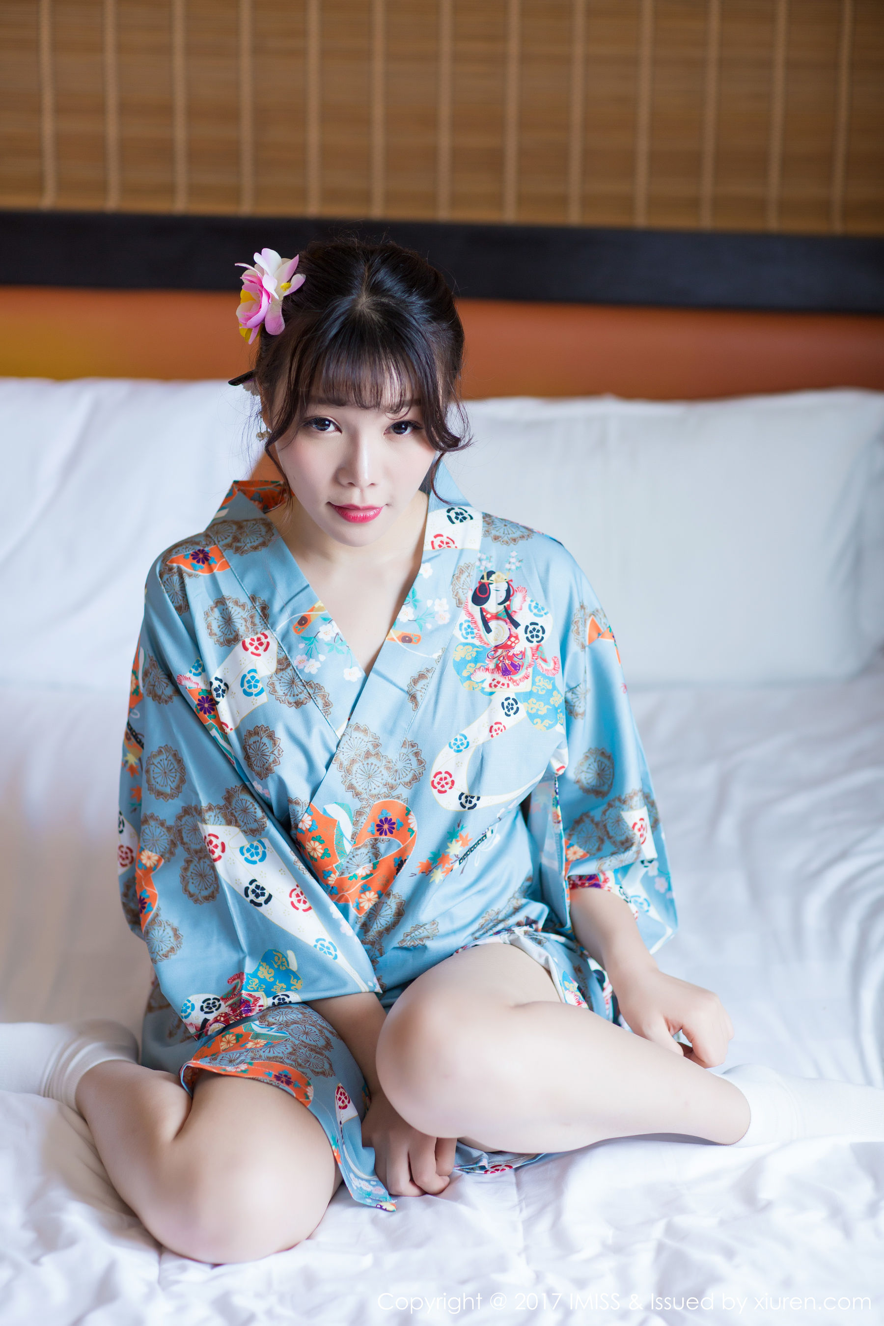 芝芝Booty《韵味和服+性感内衣》 [爱蜜社IMISS] VOL.173_第1张
